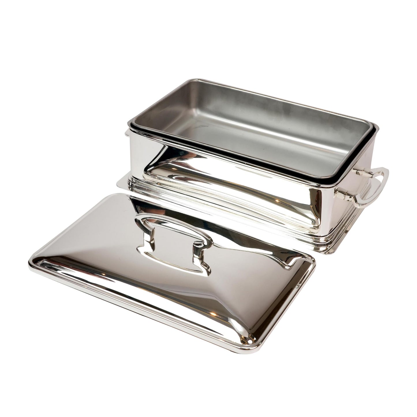 RECTANGULAR CASSEROLE - SILVER PLATED