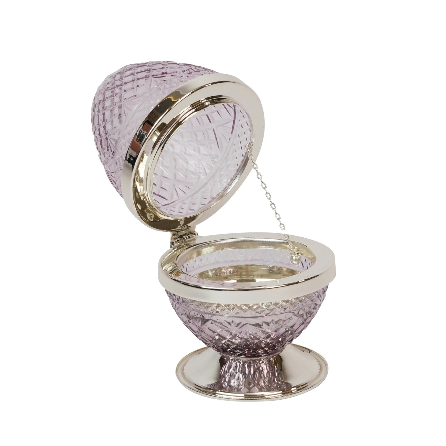 EGG INCENSE BURNER LILAC