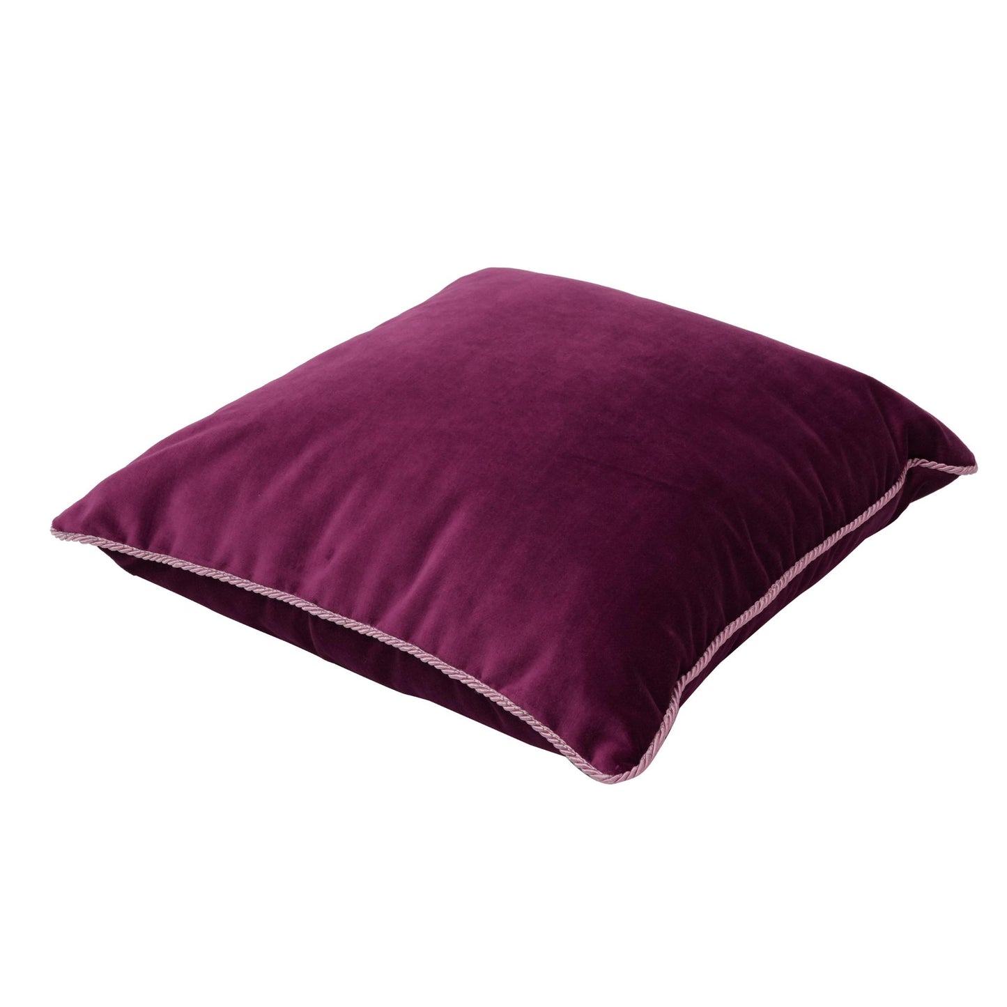 CUSHION VELOUR PURPLE
