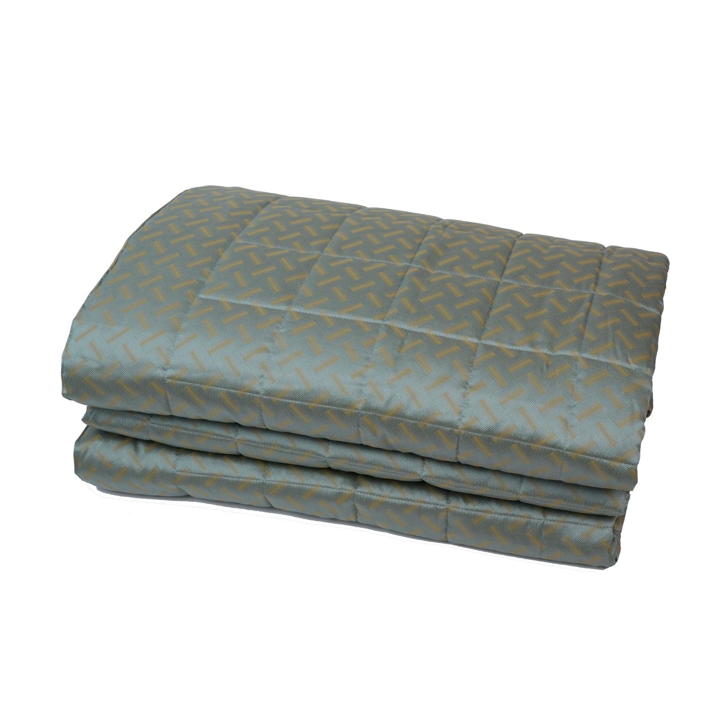 BEDSPREAD DIAMANTE GREEN
