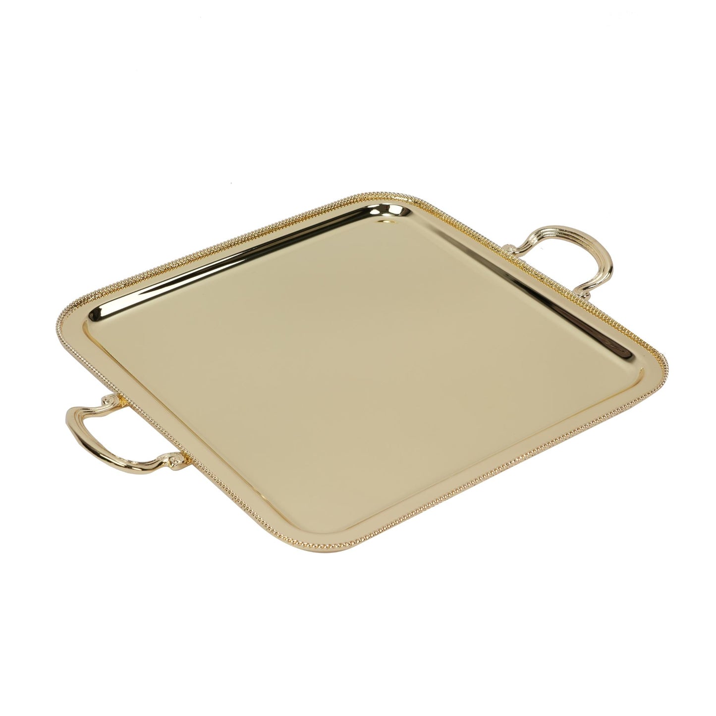SQUARE TRAY / GOLD PLATED