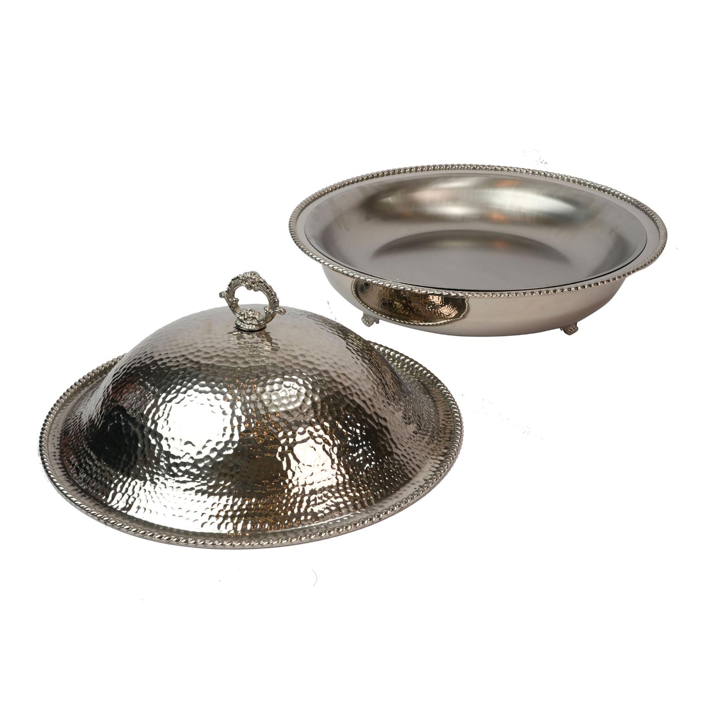 FOOD WARMER WITH STAINLESS STEEL PLATE