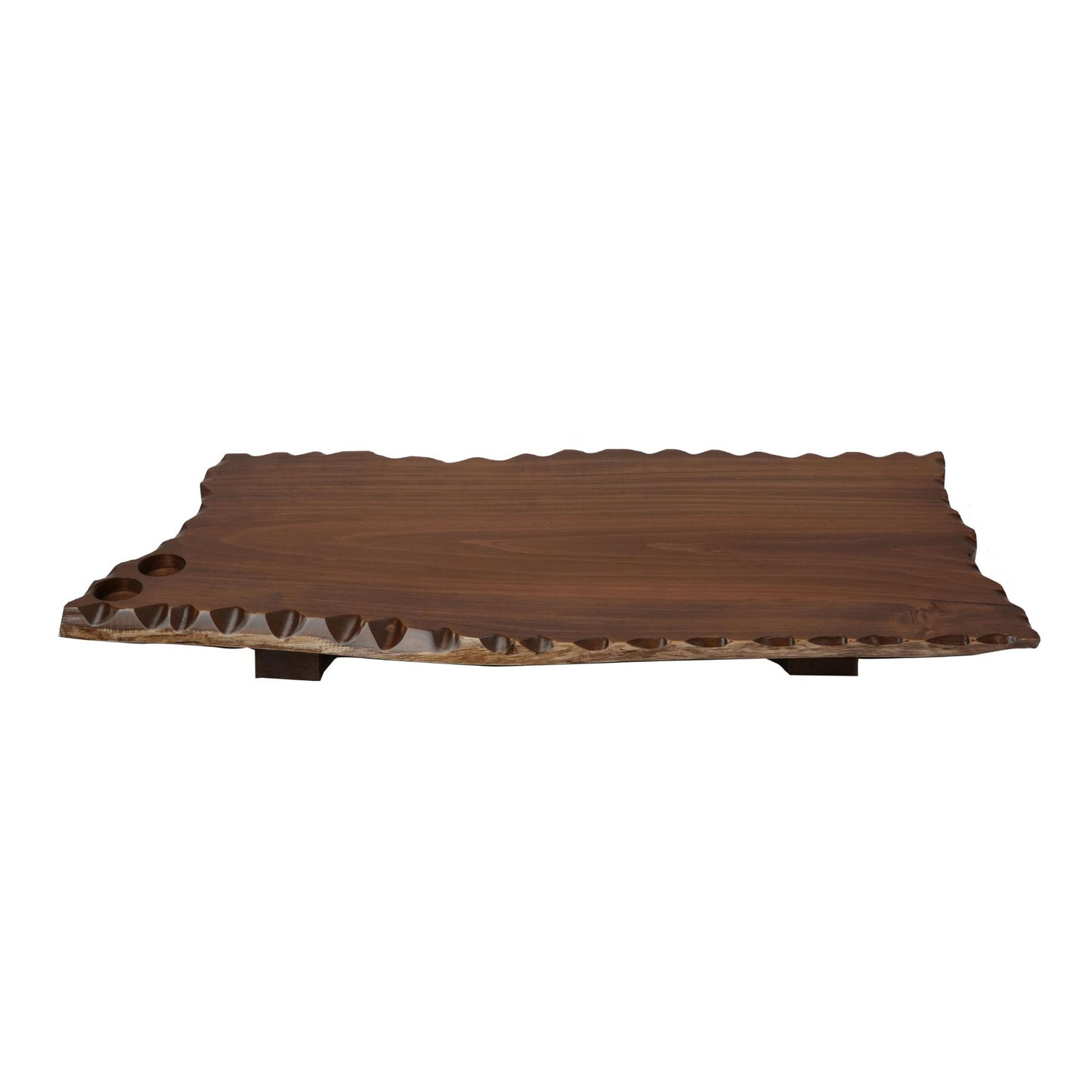 WOODEN TRAYS WITH STAND BIG , CHEESE / STEAK BOARD