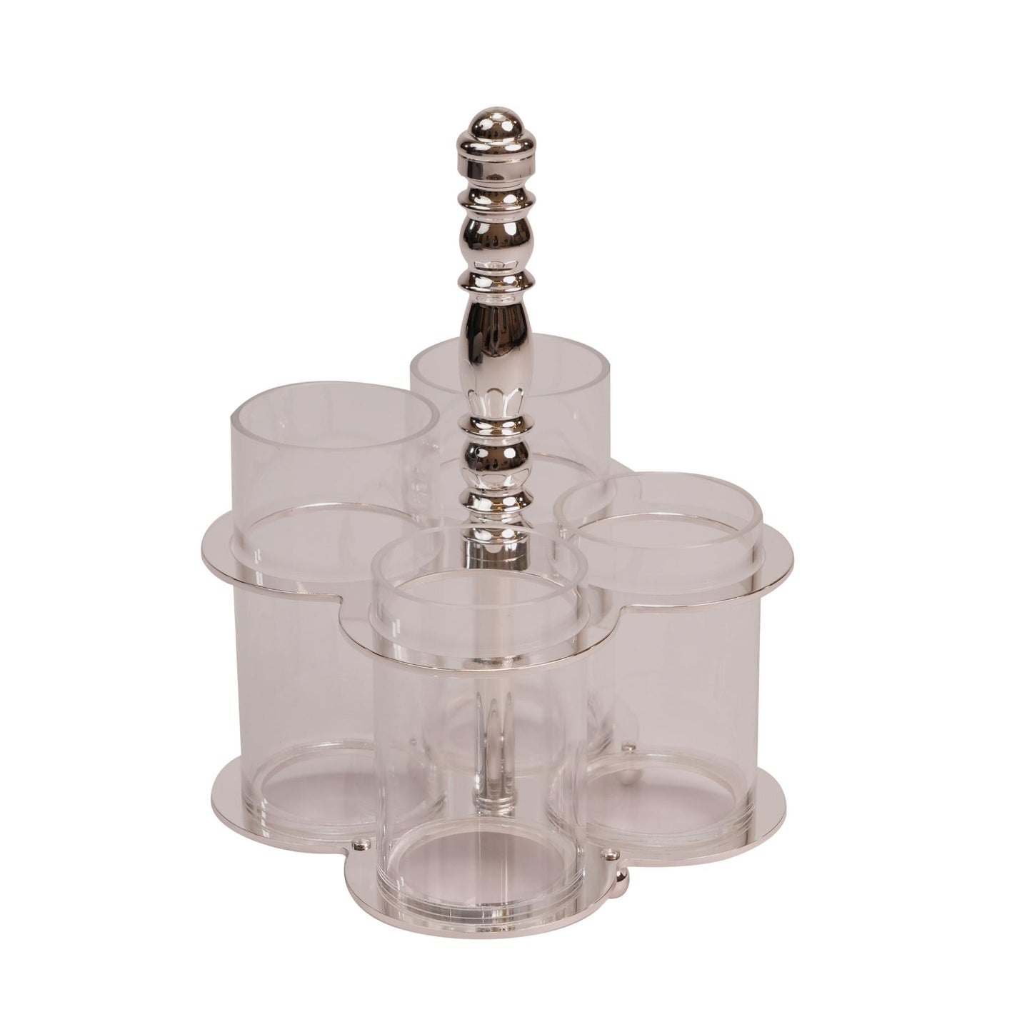 PLEXI STAND FOR CUTLERY HOLDER / SILVER PLATED