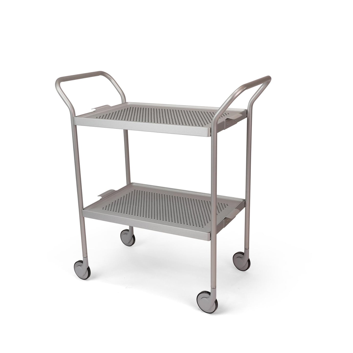 MODERN TROLLEY RUBBER GRIP SILVER 2 LAYER