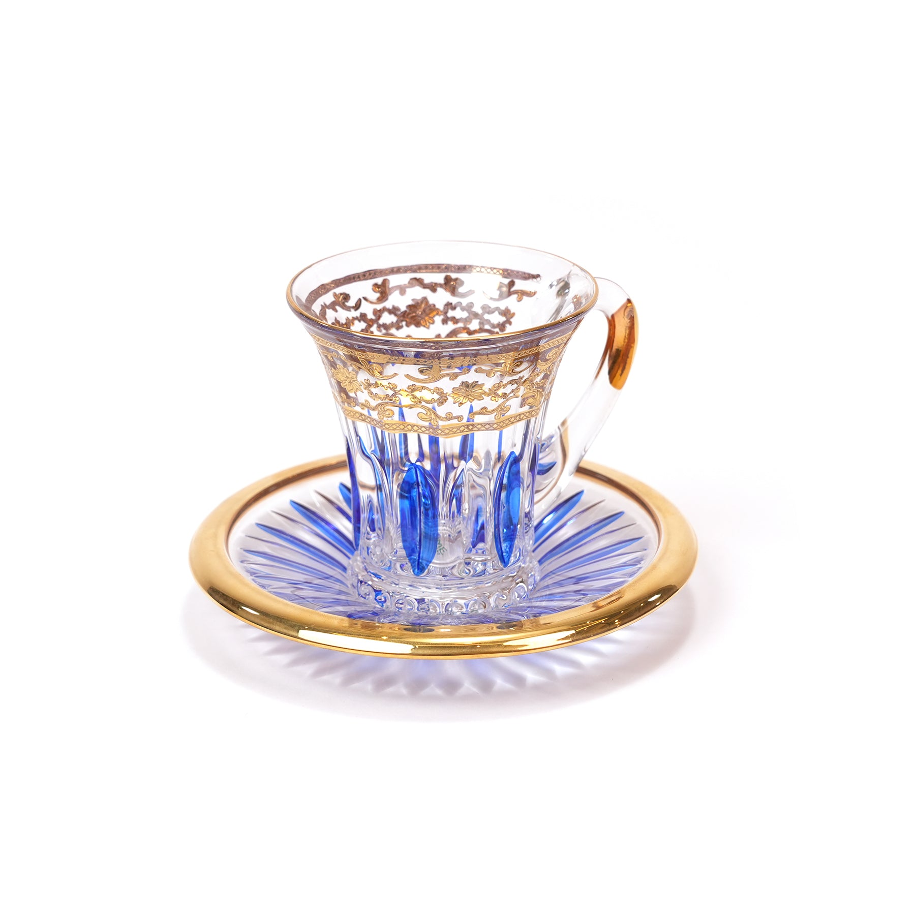 DIAMOND FLOWERS  BLUE GOLD