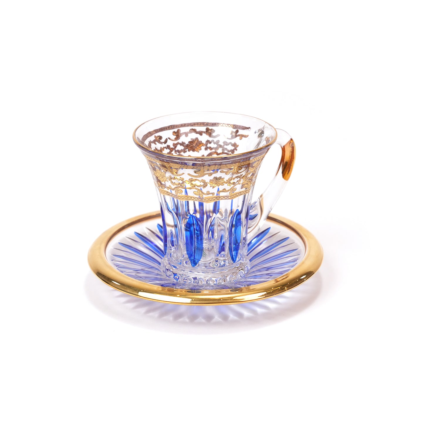 DIAMOND FLOWERS  BLUE GOLD