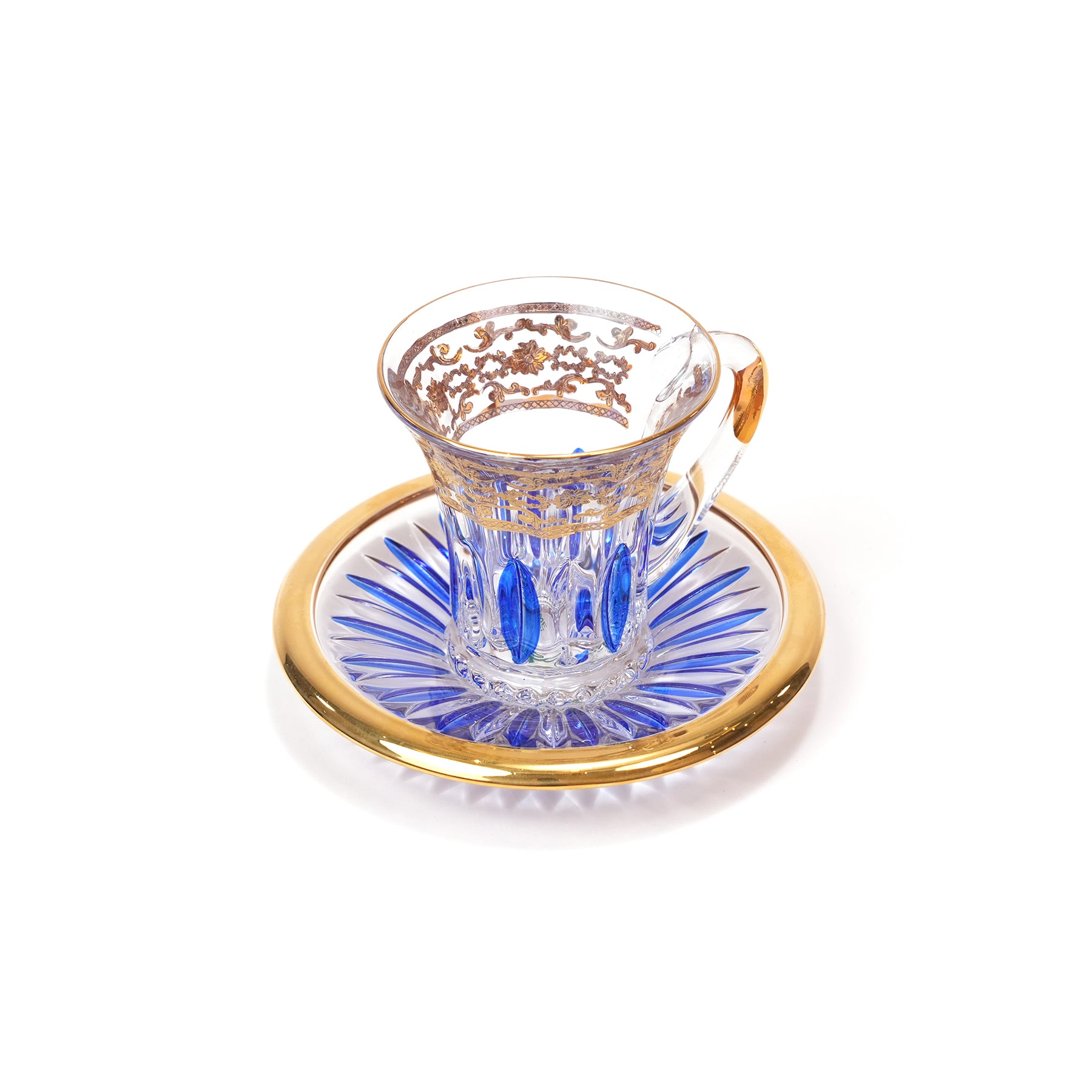 DIAMOND FLOWERS  BLUE GOLD