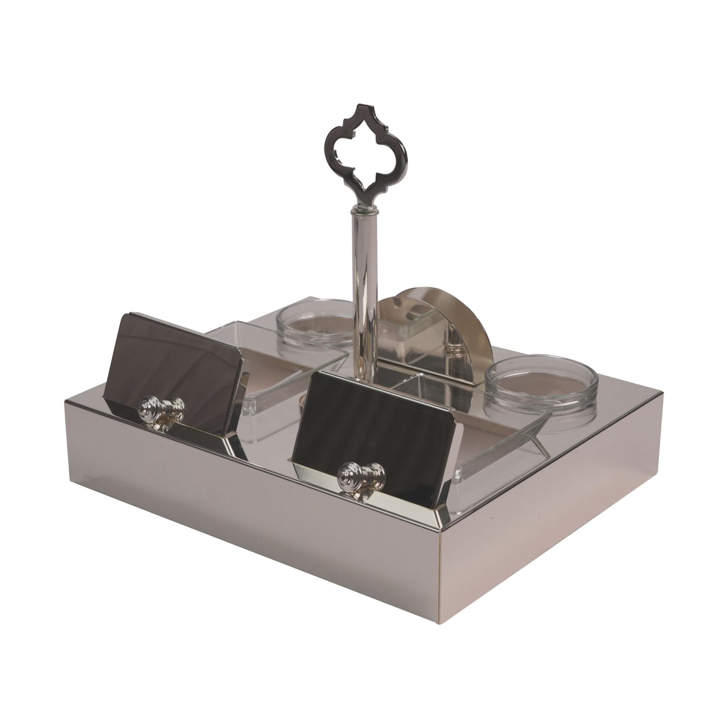 STAND FOR DATES  SET WITH ND21 DESIGN HOLDER / SILVER PLATED