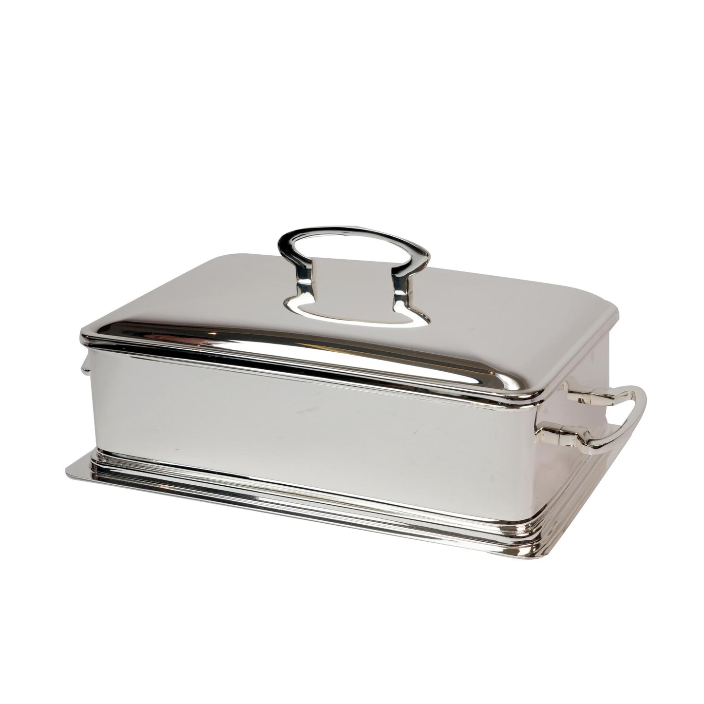 RECTANGULAR CASSEROLE  - SILVER PLATED