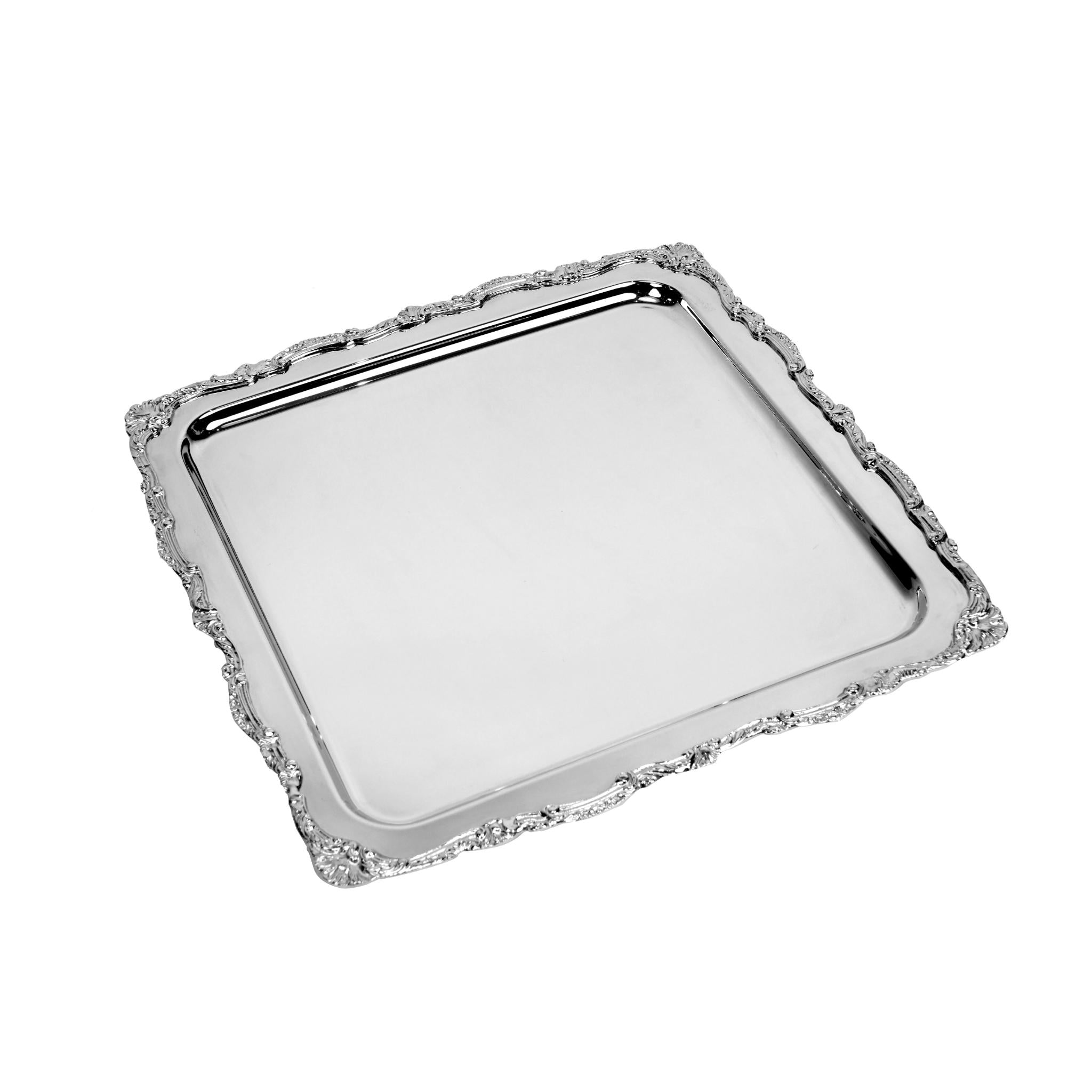 FOOTED SERVING TRAY