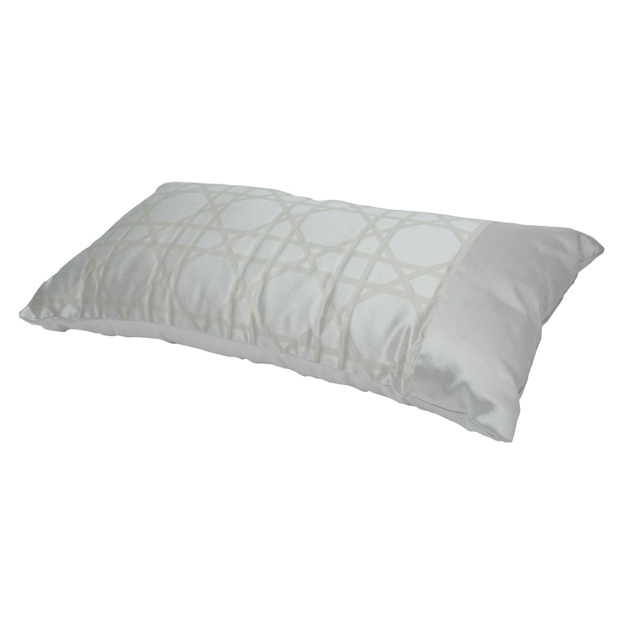 CUSHION VIENNA RECT SILVER