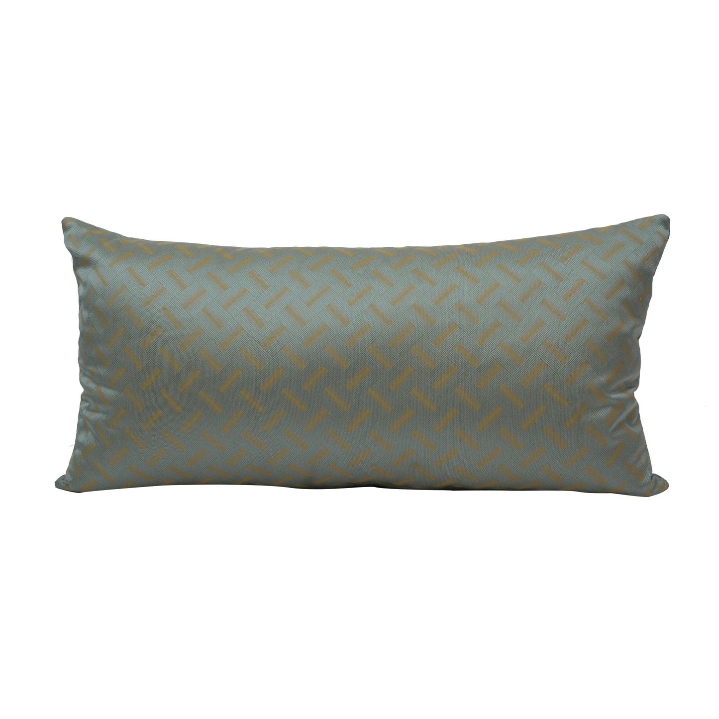 CUSHION DIAMANTE RECT BLUE
