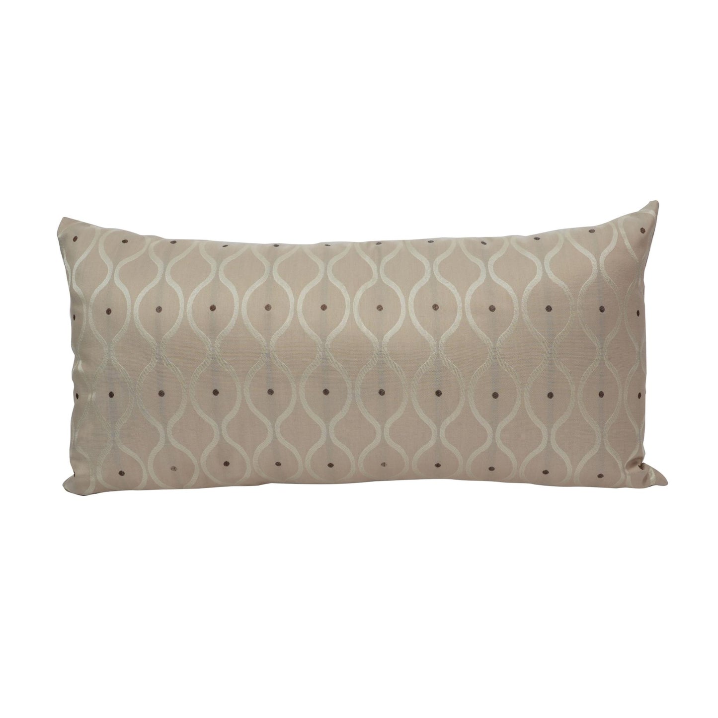 MIRAGE CUSHION RECT BROWN