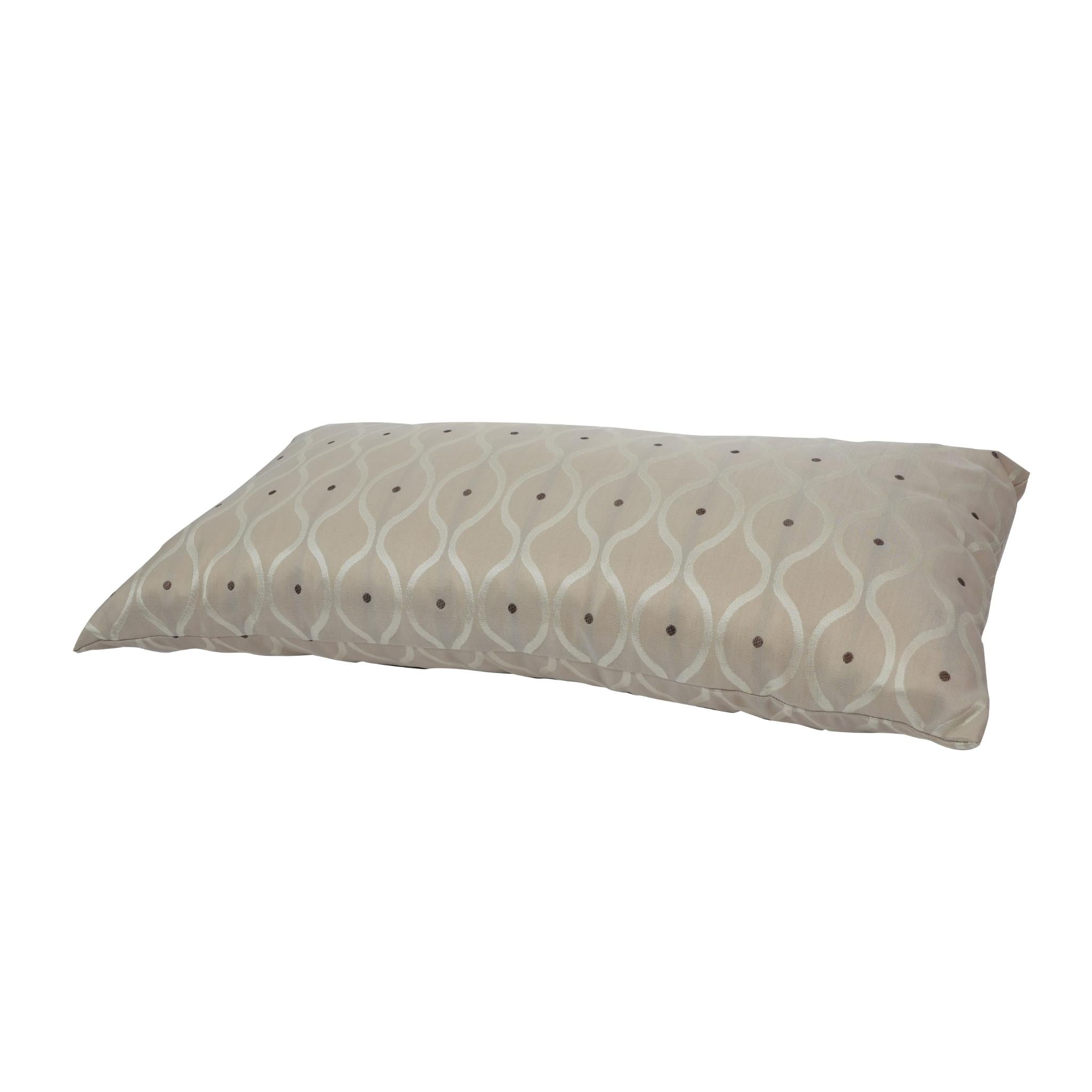 MIRAGE CUSHION RECT BROWN