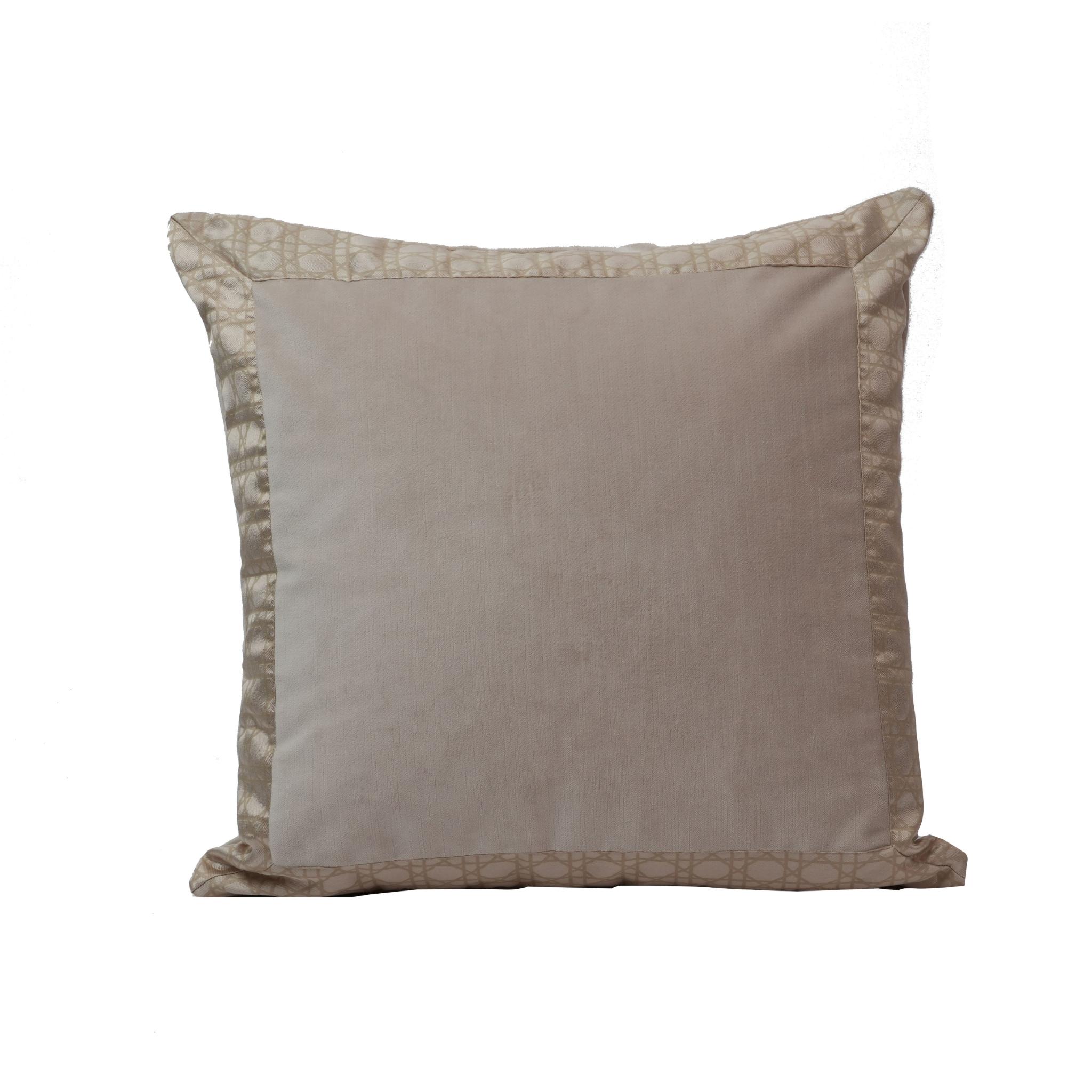 CUSHION LINZ VELOUR BEIGE