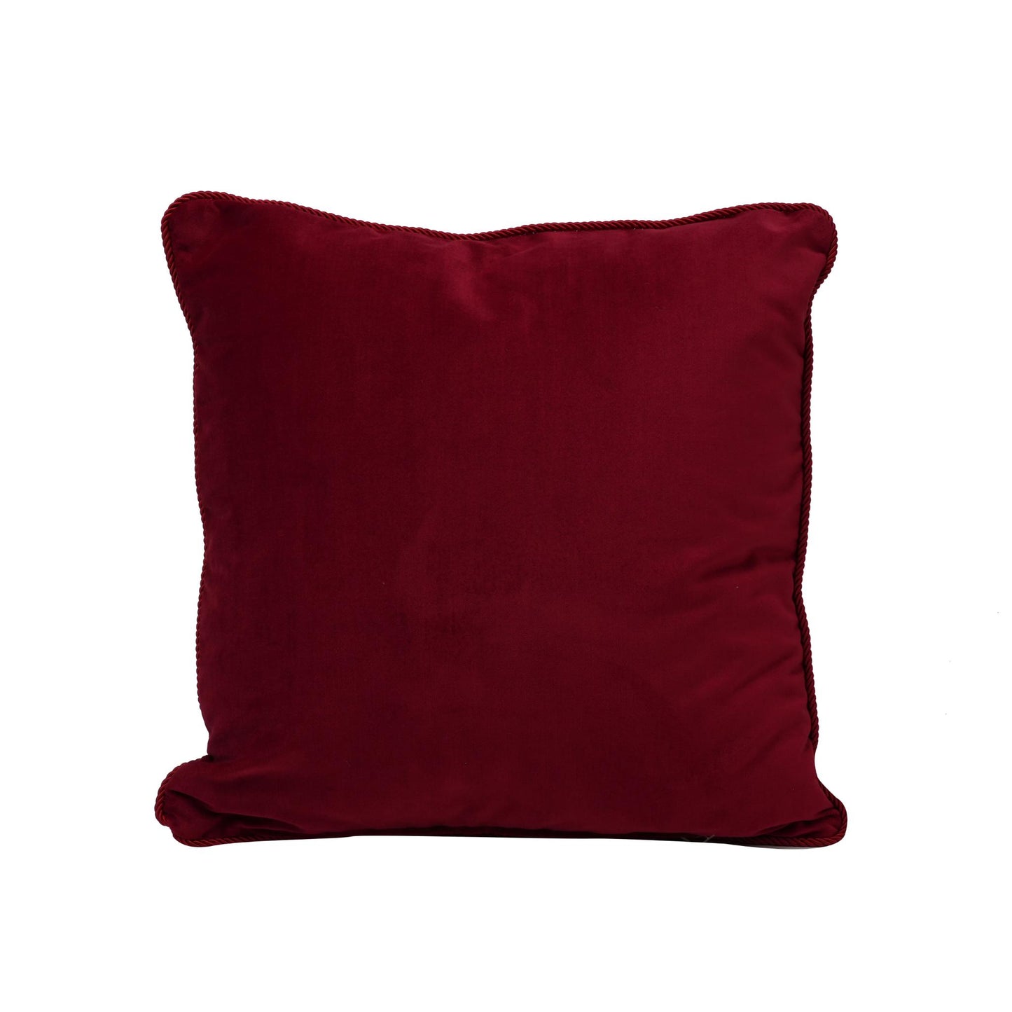 CUSHION VELOUR RED