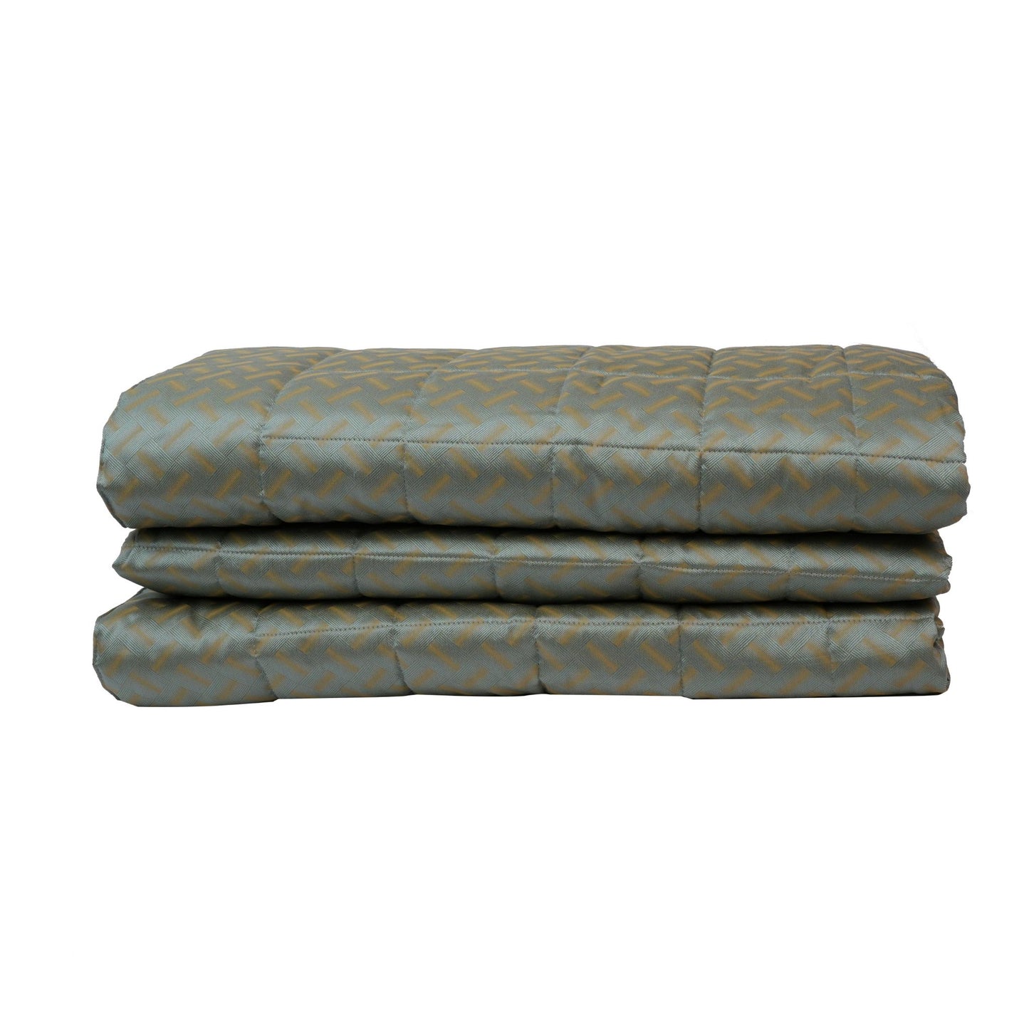 BEDSPREAD DIAMANTE GREEN