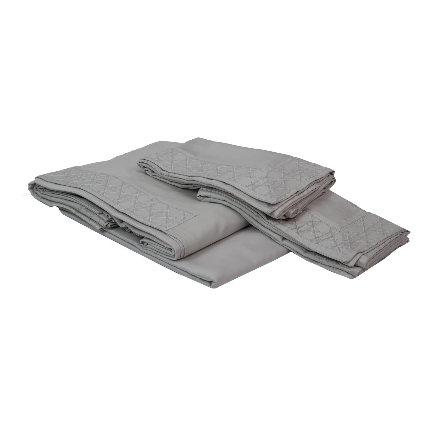 SHEET SET VIENNA   SILVER