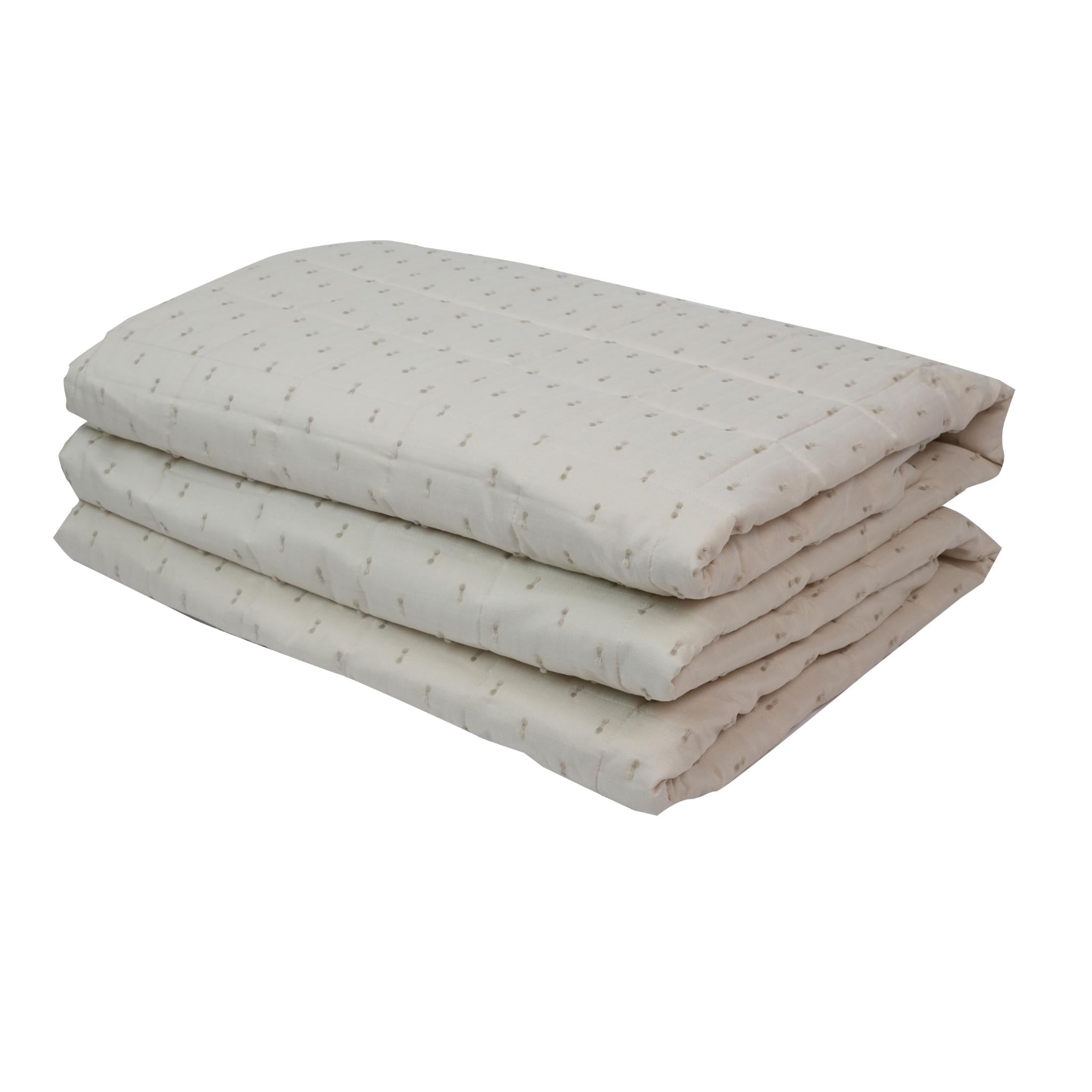 BEDSPREAD FIOCCO OFF WHITE