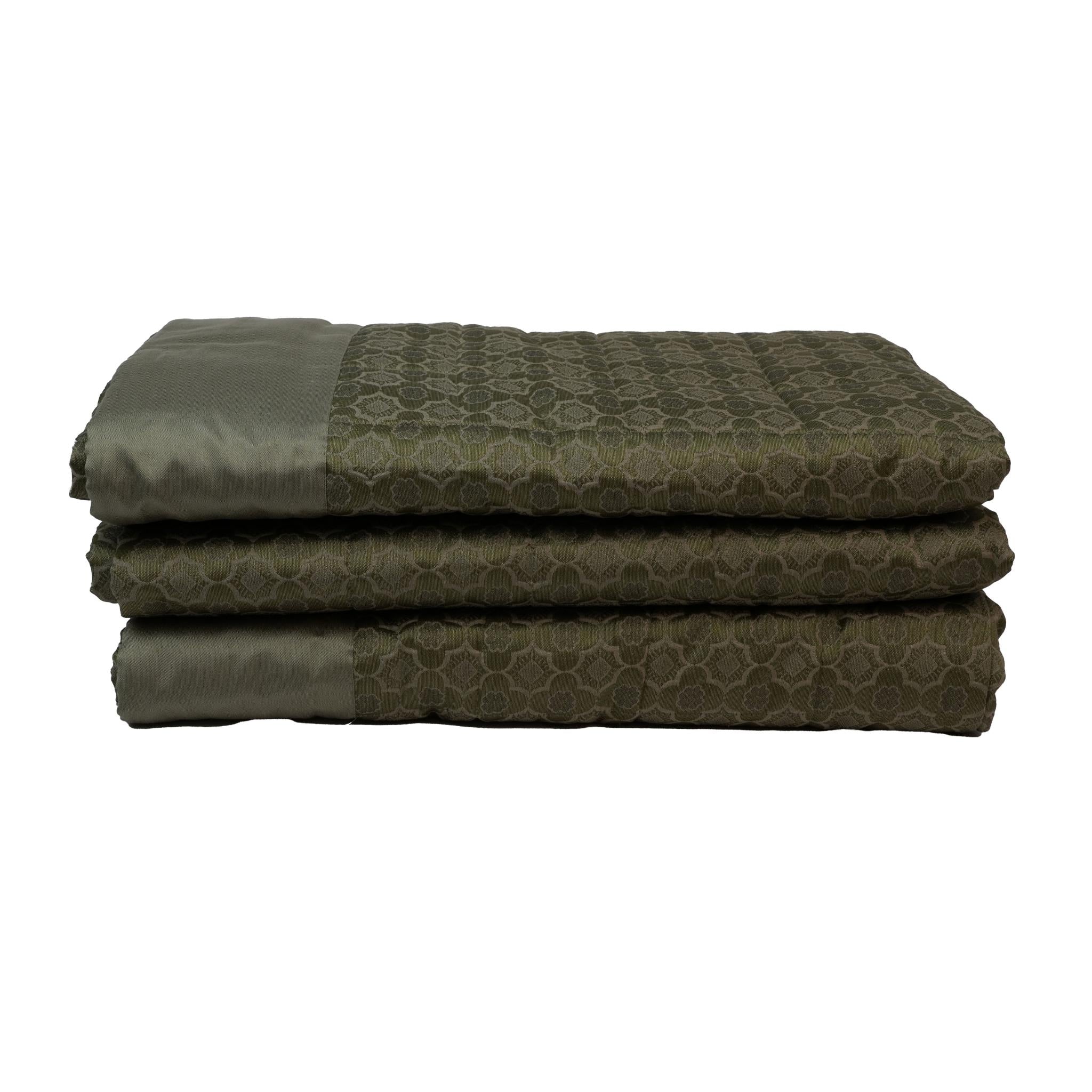 BEDSPREAD MALAGA GREEN