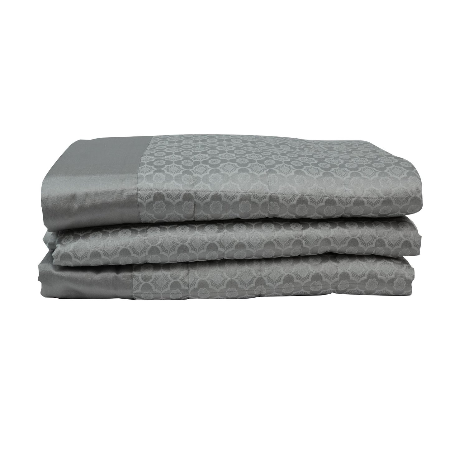 BEDSPREAD MALAGA SILVER