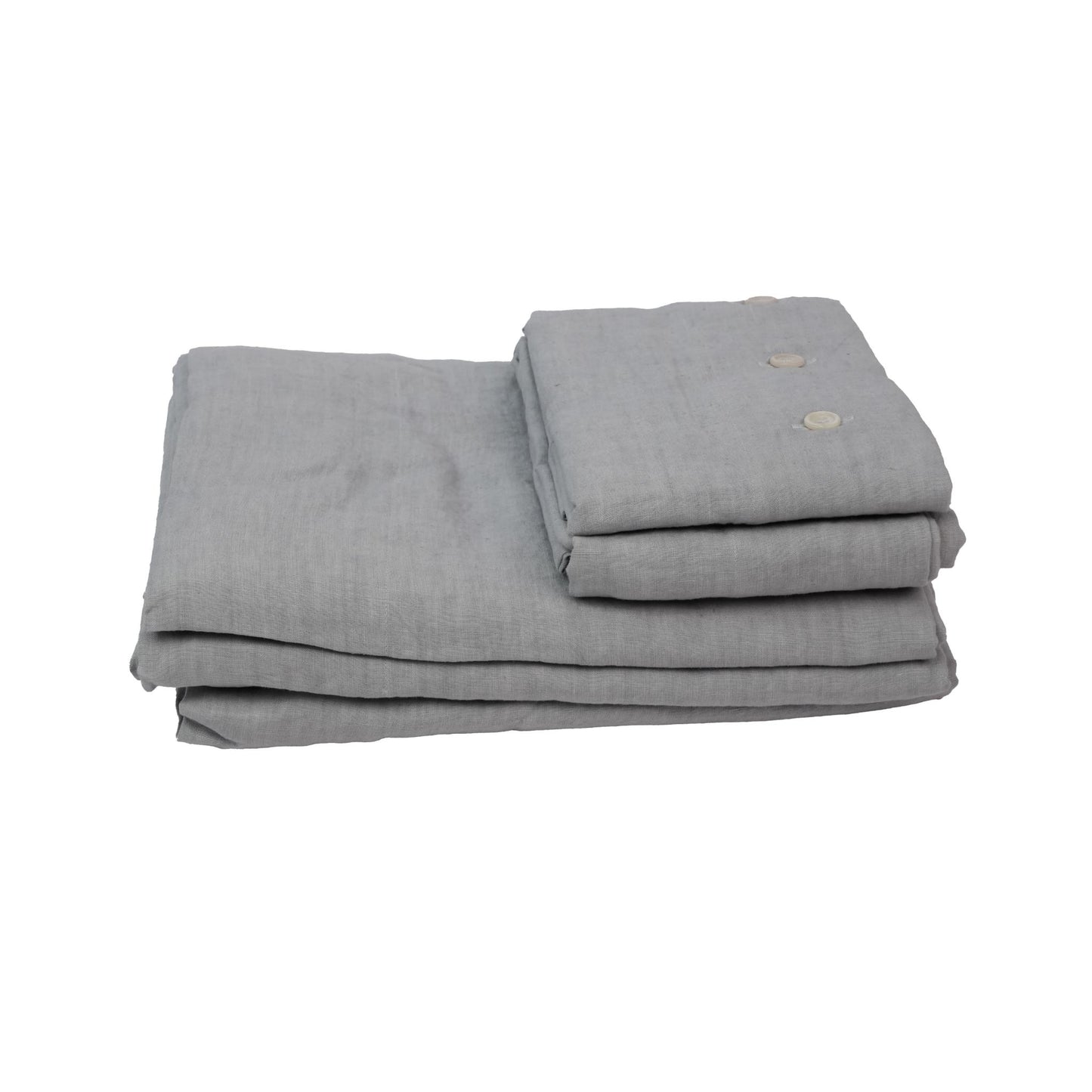 PILLOWCASES LINEN GREY