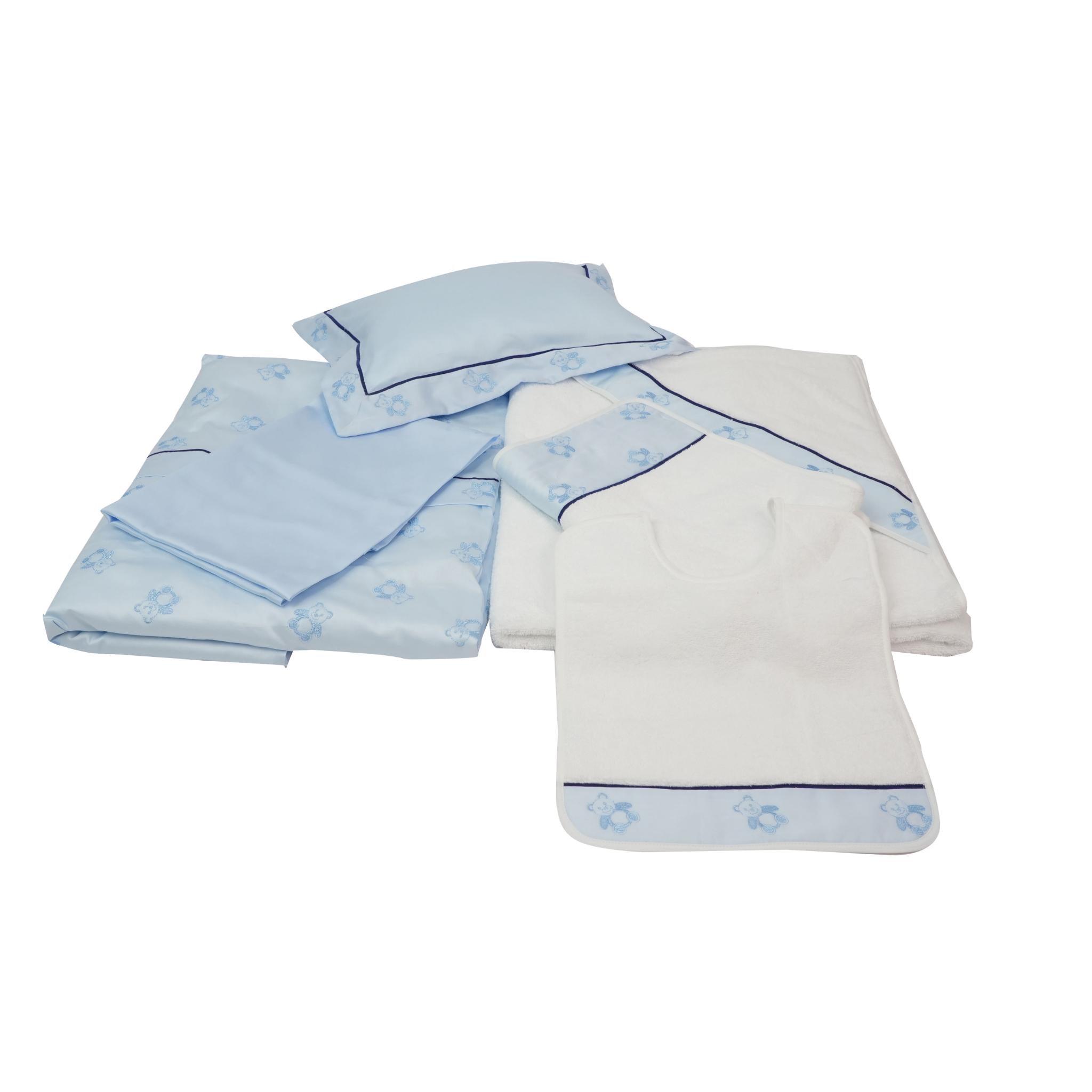 TEDDY BABY SET BLUE