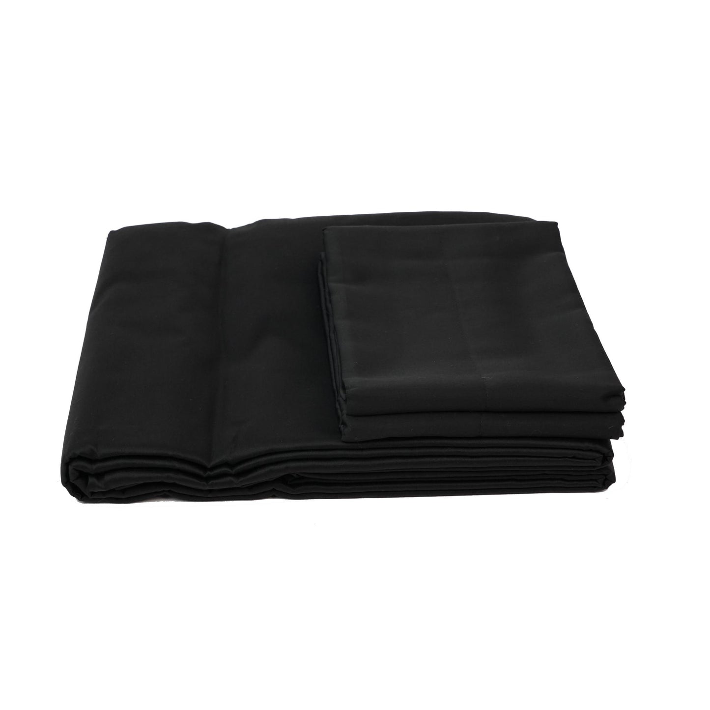 FITTED SHEET COTTON BLACK