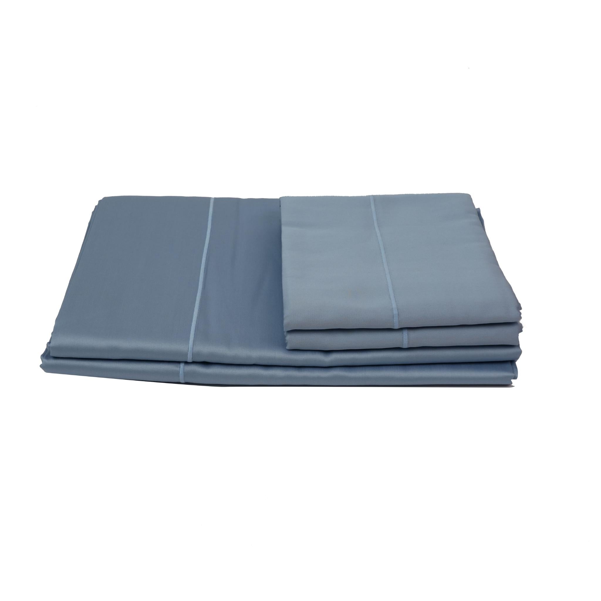 FLAT SHEET COTTON BLUE