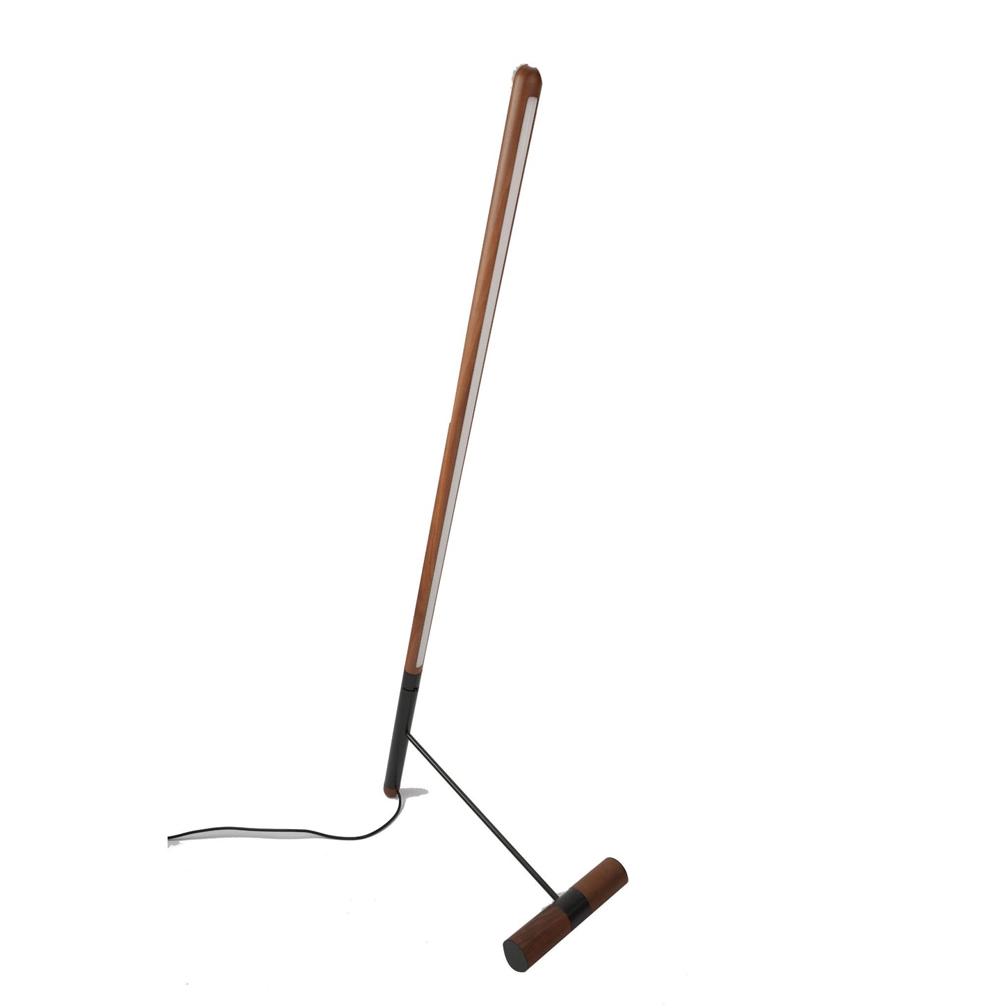 MODERN LINEA D FLOOR LAMP BLACK