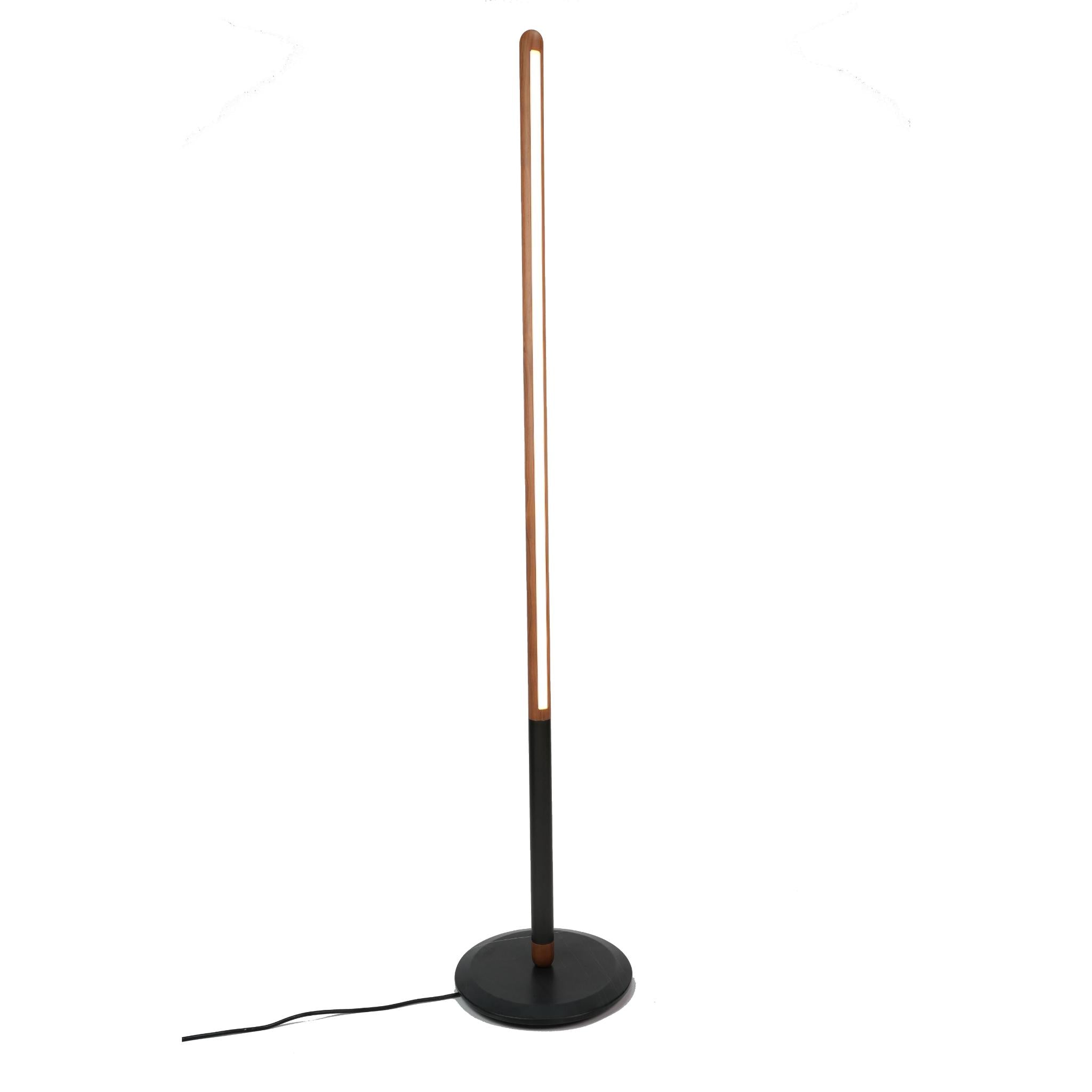 MODERN LINEA UNO  FLOOR LAMP BLACK