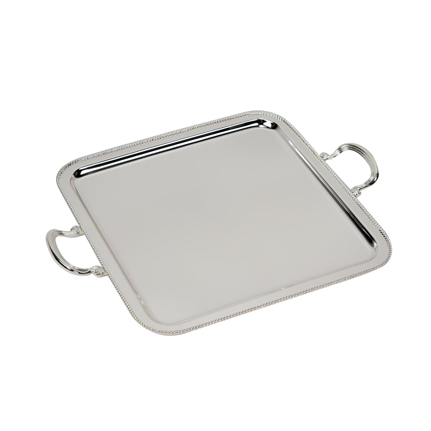 SQUARE TRAY / SILVER PLATED