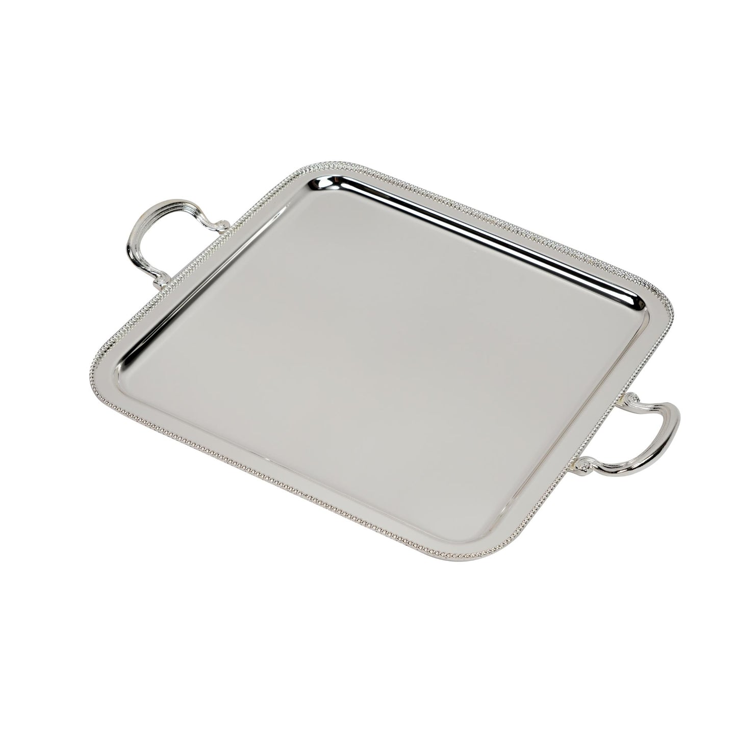 SQUARE TRAY / SILVER PLATED