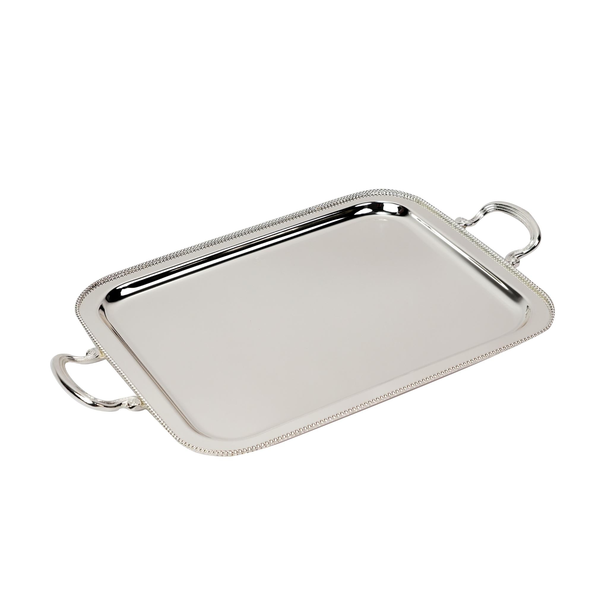 RECTANGULAR TRAY / SILVER PLATED