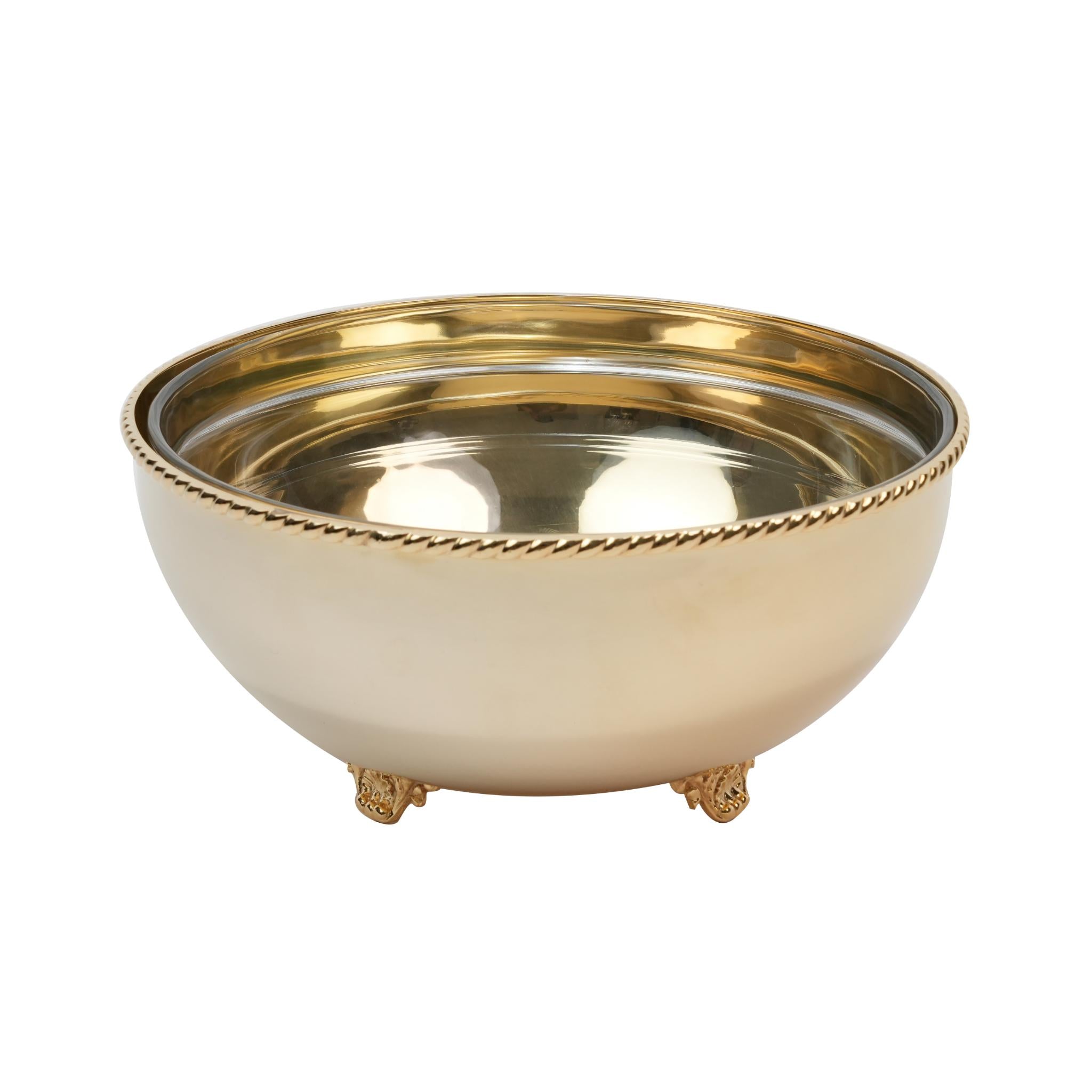 ROUND  SALADIER GLASS BOWL / HABLA  DESIGN