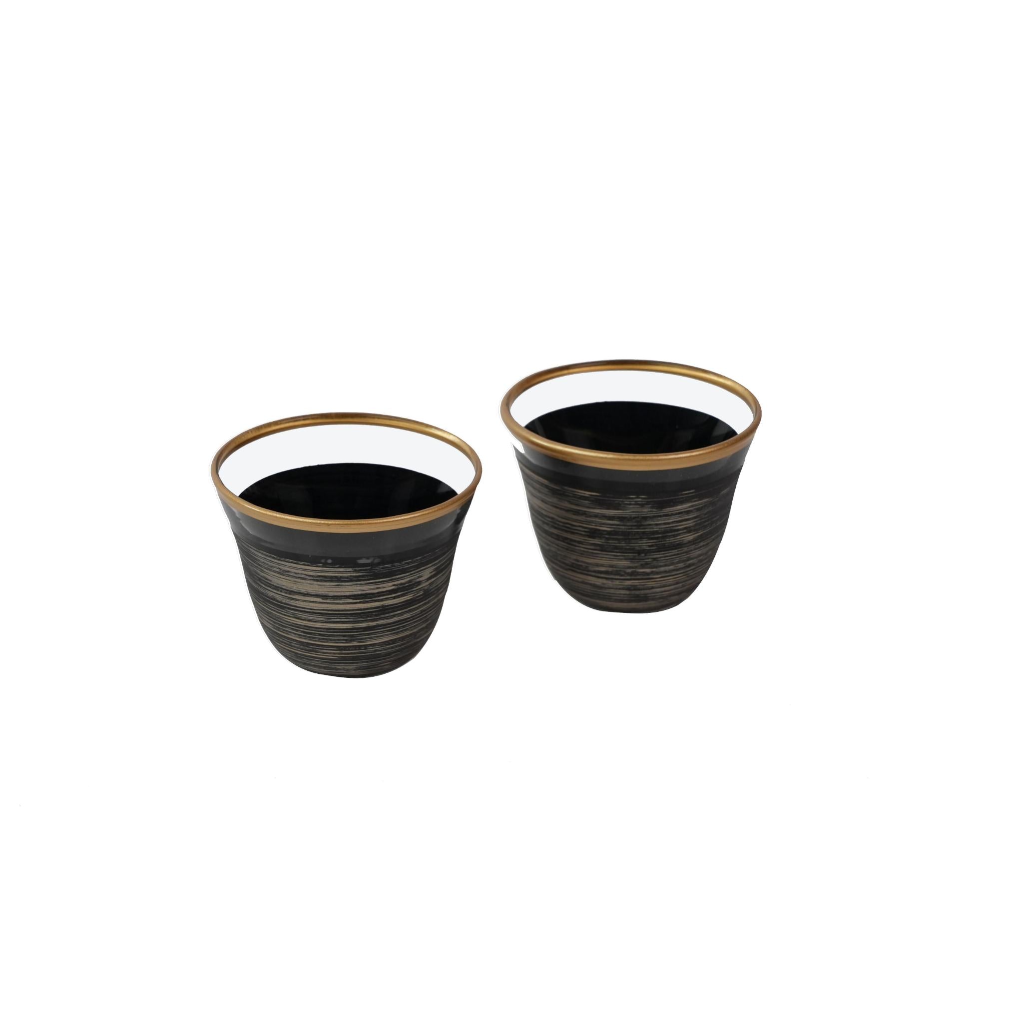 MIDNIGHT BRUSHSTROKE BLACK