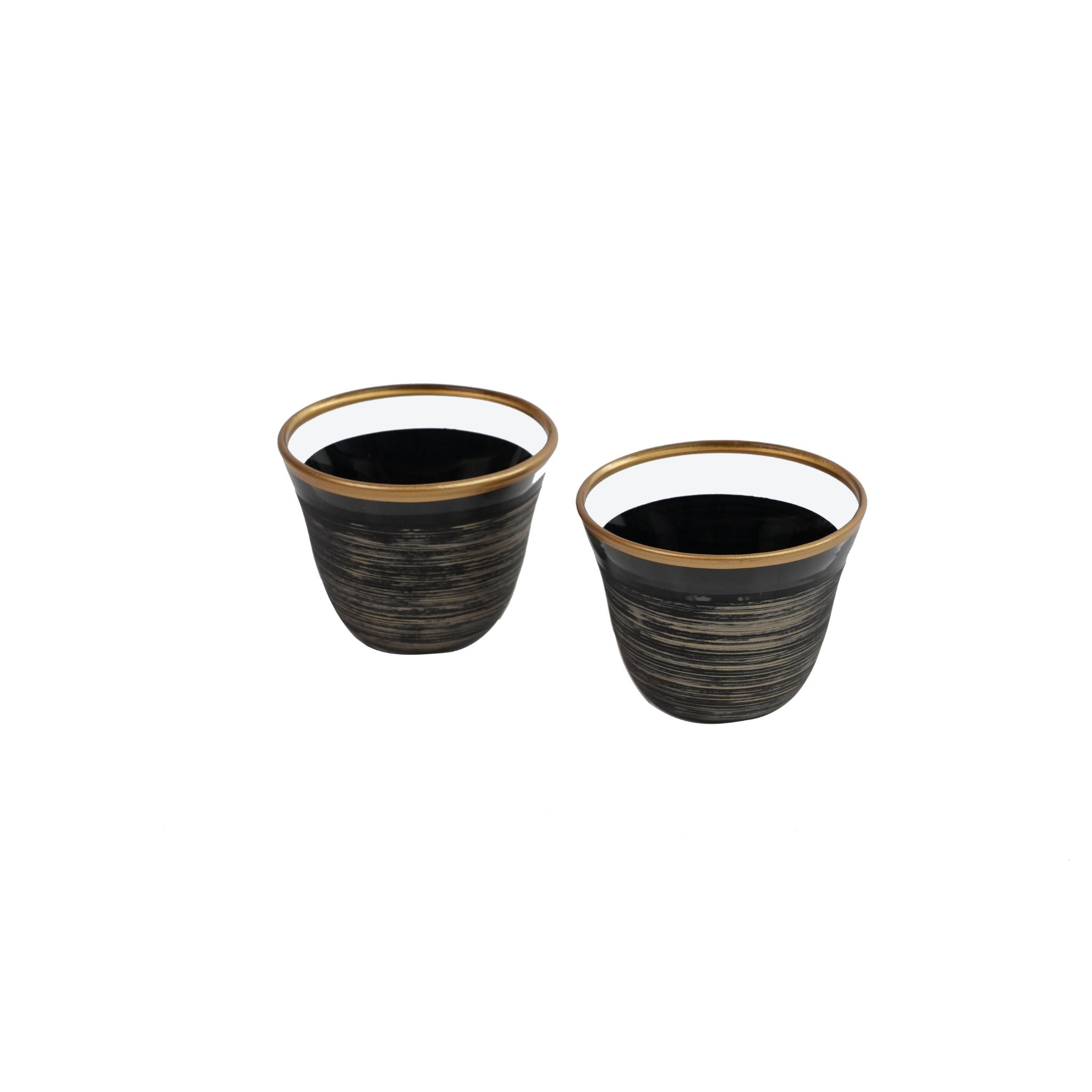 MIDNIGHT BRUSHSTROKE BLACK