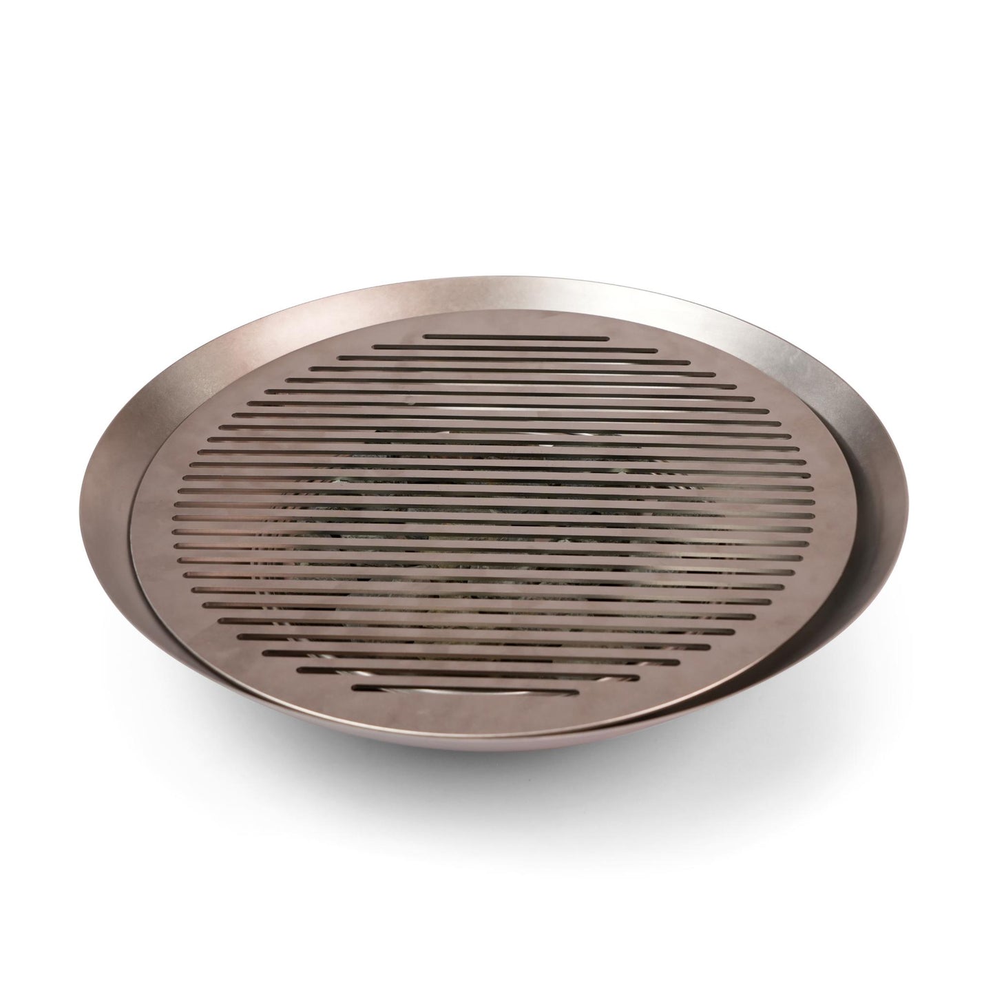 TABLE GRILL WITH NATURAL STONES