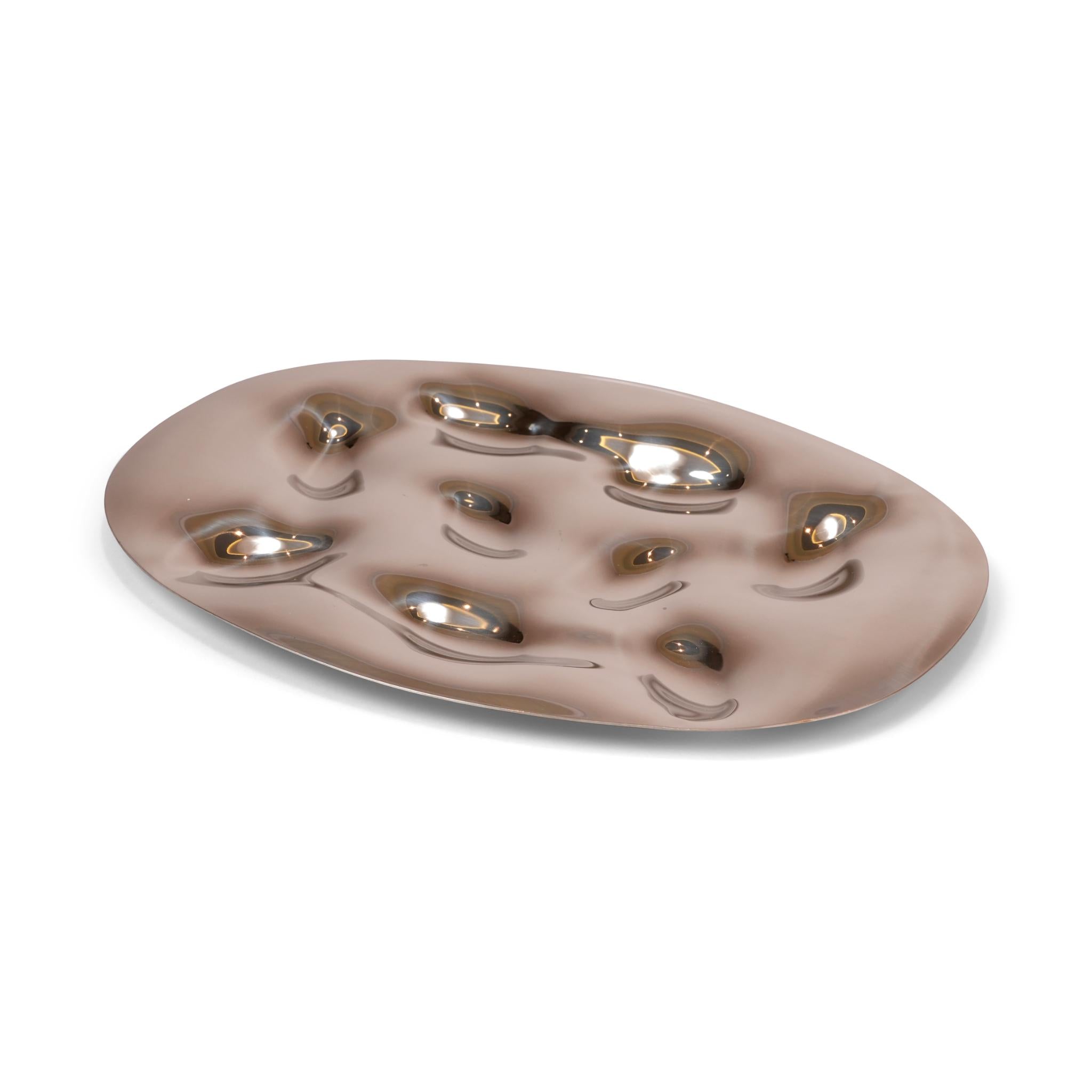 OVAL TRAY FINGER FOOD 9 COMPARTIMENTS