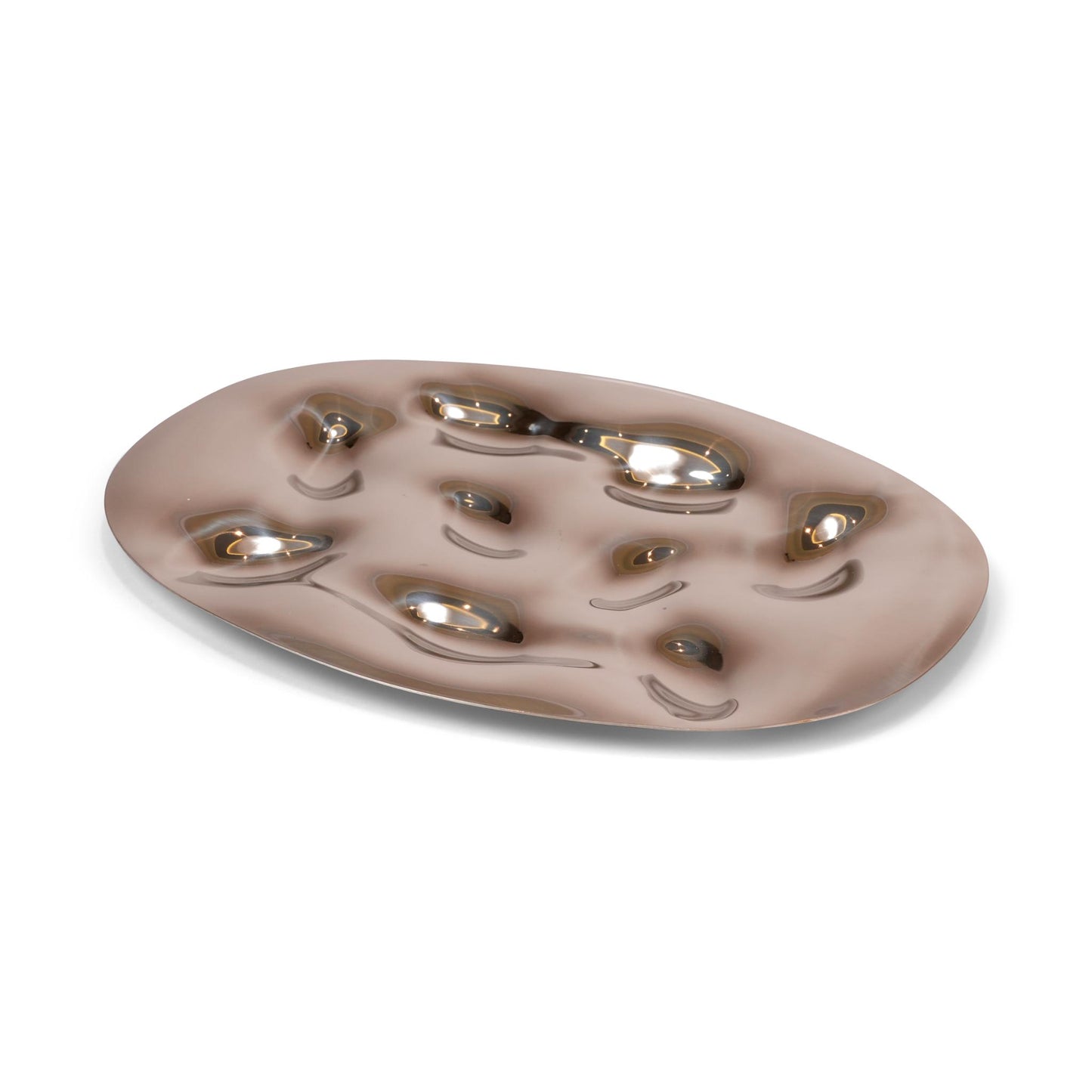 OVAL TRAY FINGER FOOD 9 COMPARTIMENTS