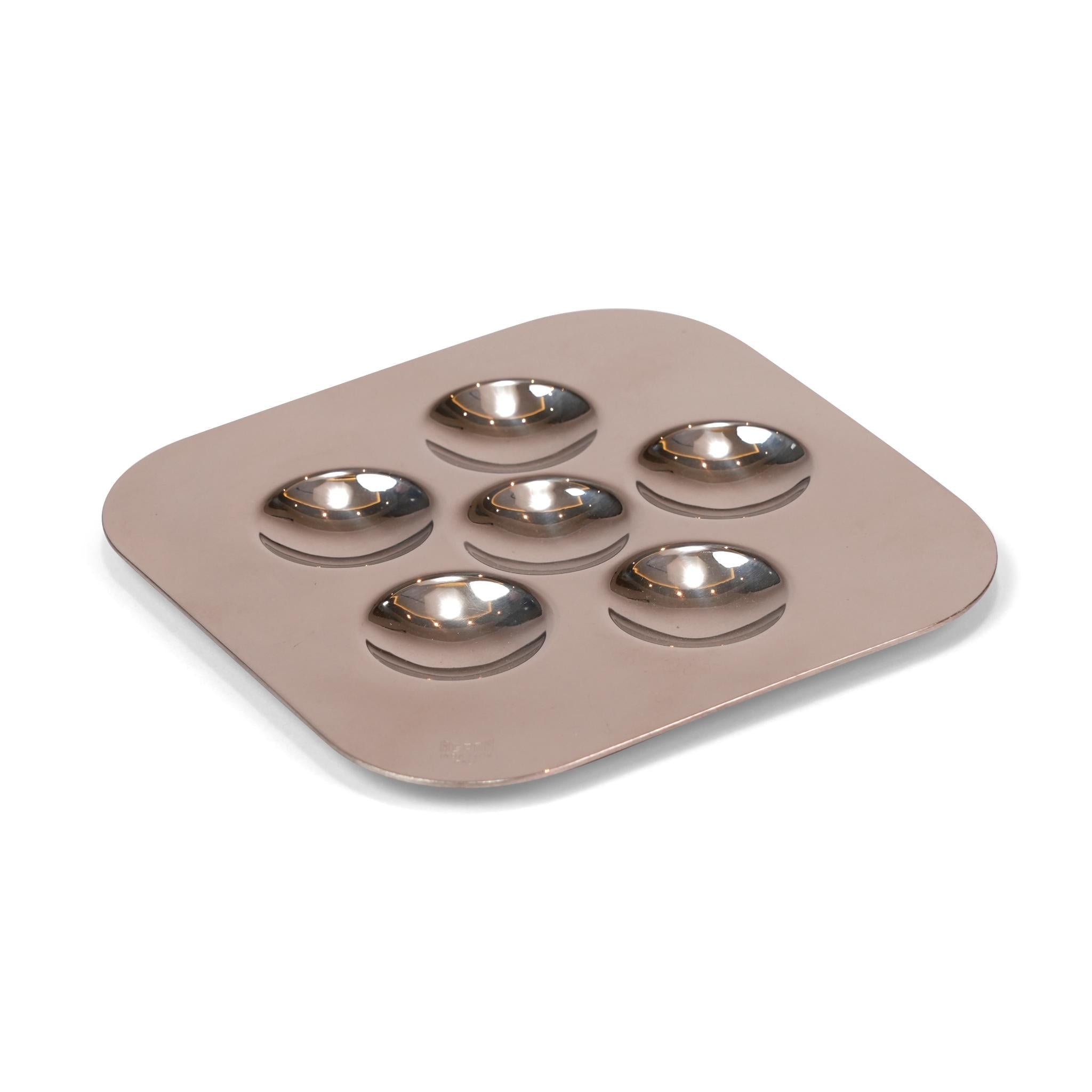 MINI SQUARE TRAY 6 COMPARTMENTS