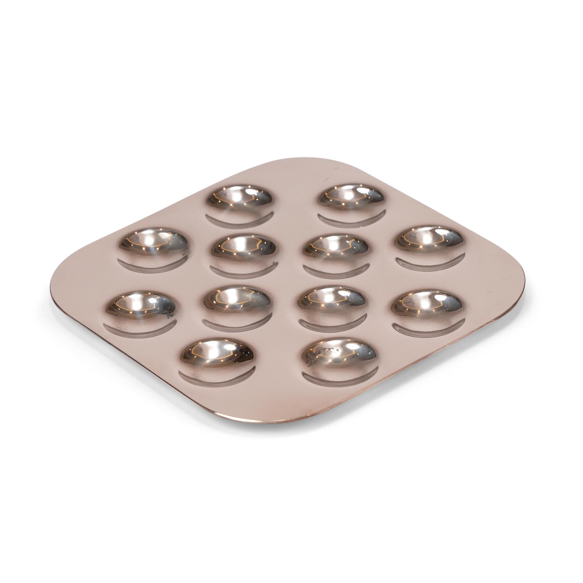 MINI SQUARE TRAY 12 COMPARTMENTS