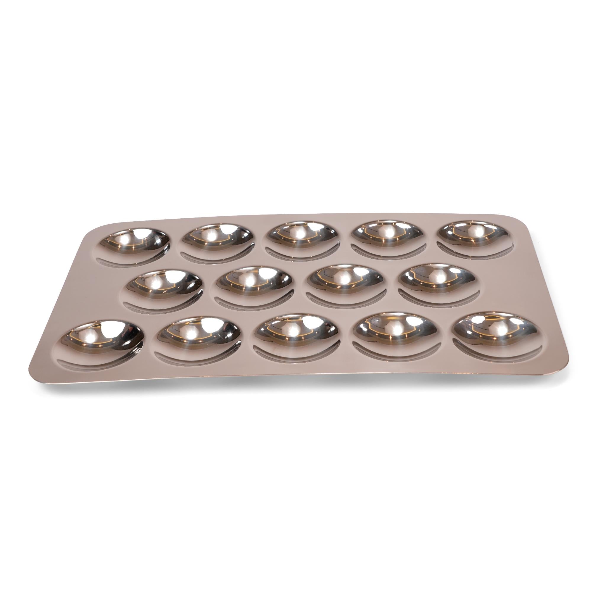 RECTANGULAR TRAY 14 COMPARTMENTS
