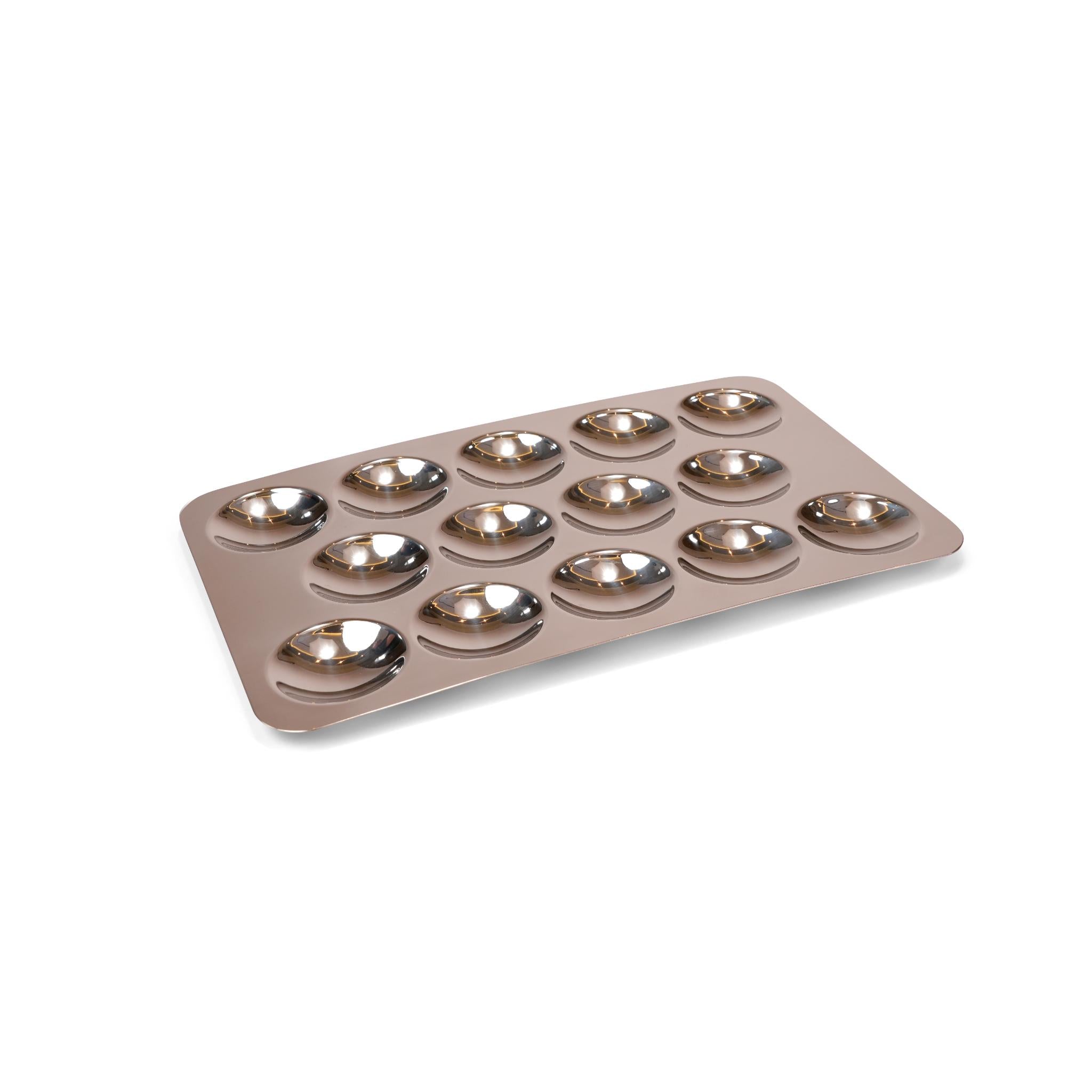 RECTANGULAR TRAY 14 COMPARTMENTS