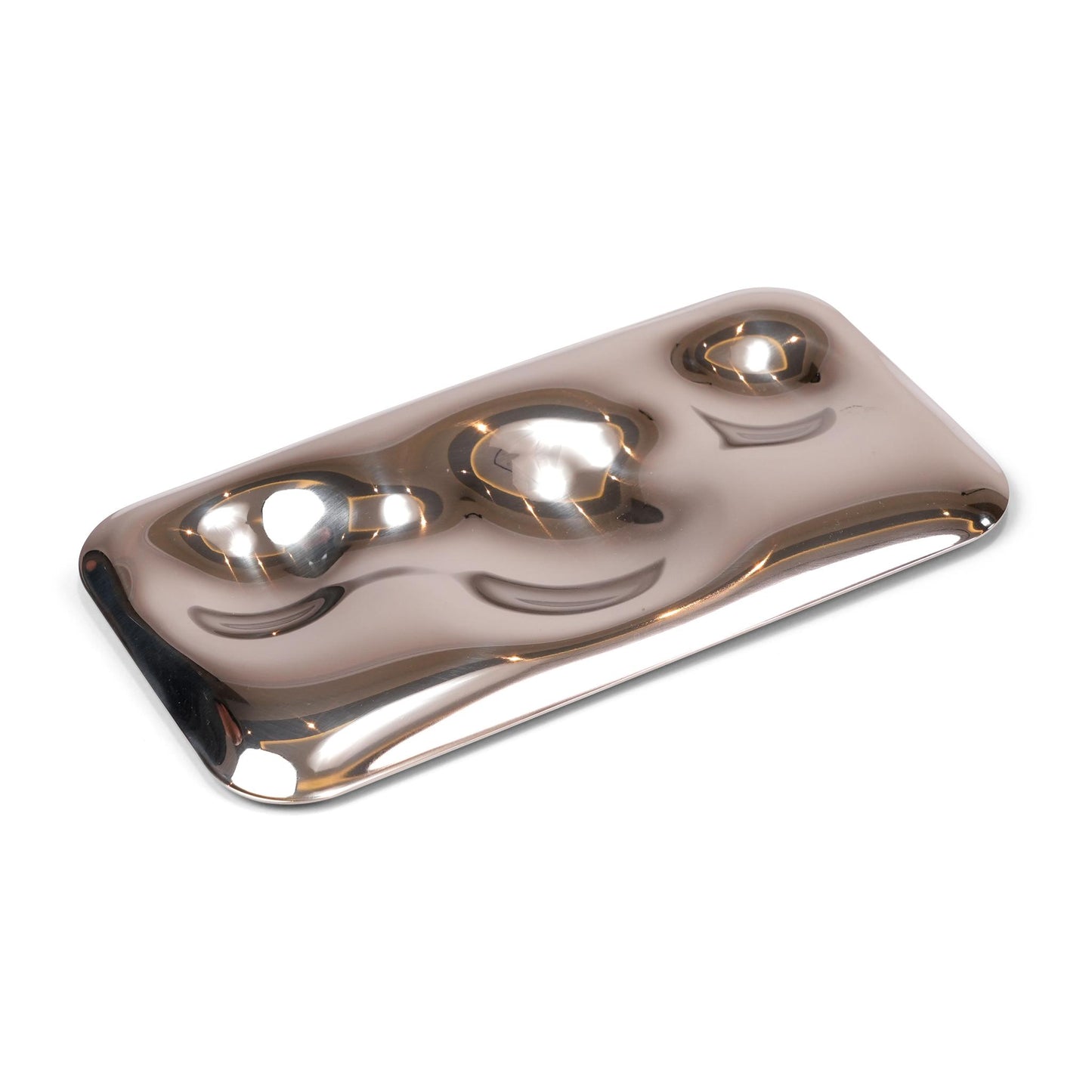 RECTANGULAR TRAY FINGER FOOD / 3 COMPARTMENTS