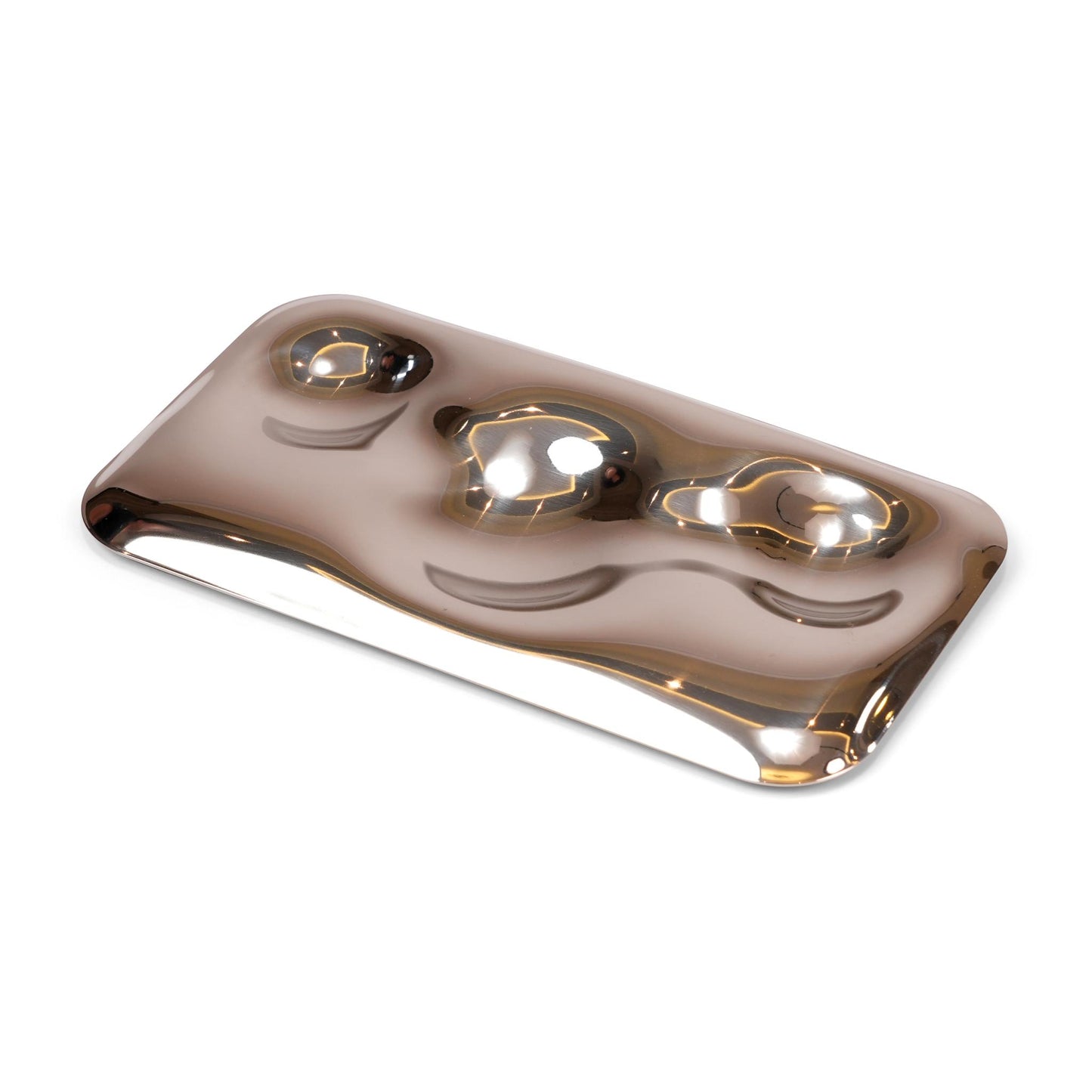 RECTANGULAR TRAY FINGER FOOD / 3 COMPARTMENTS