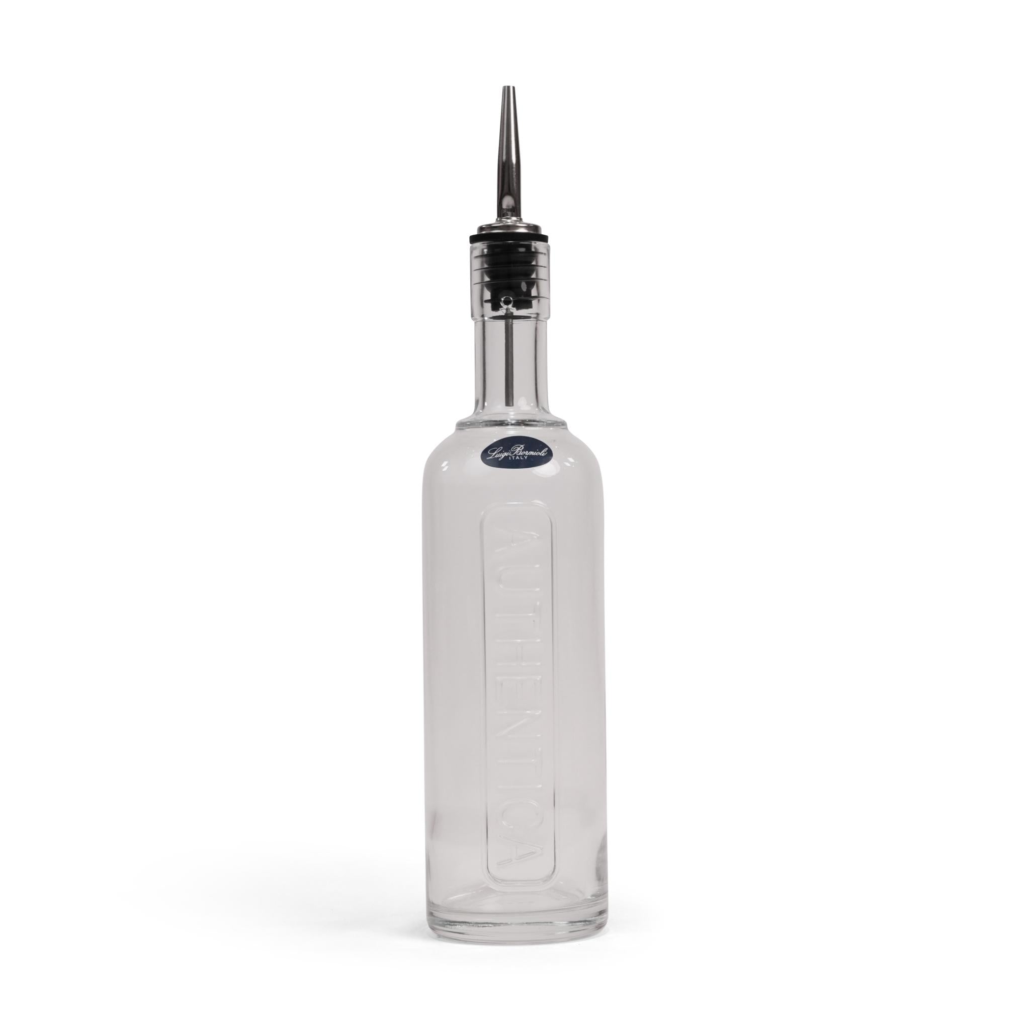 MIXOLOGY - AUTHENTICA BOTTLE WITH SILICONE / STAINLESS STEEL POURER  0.05 L