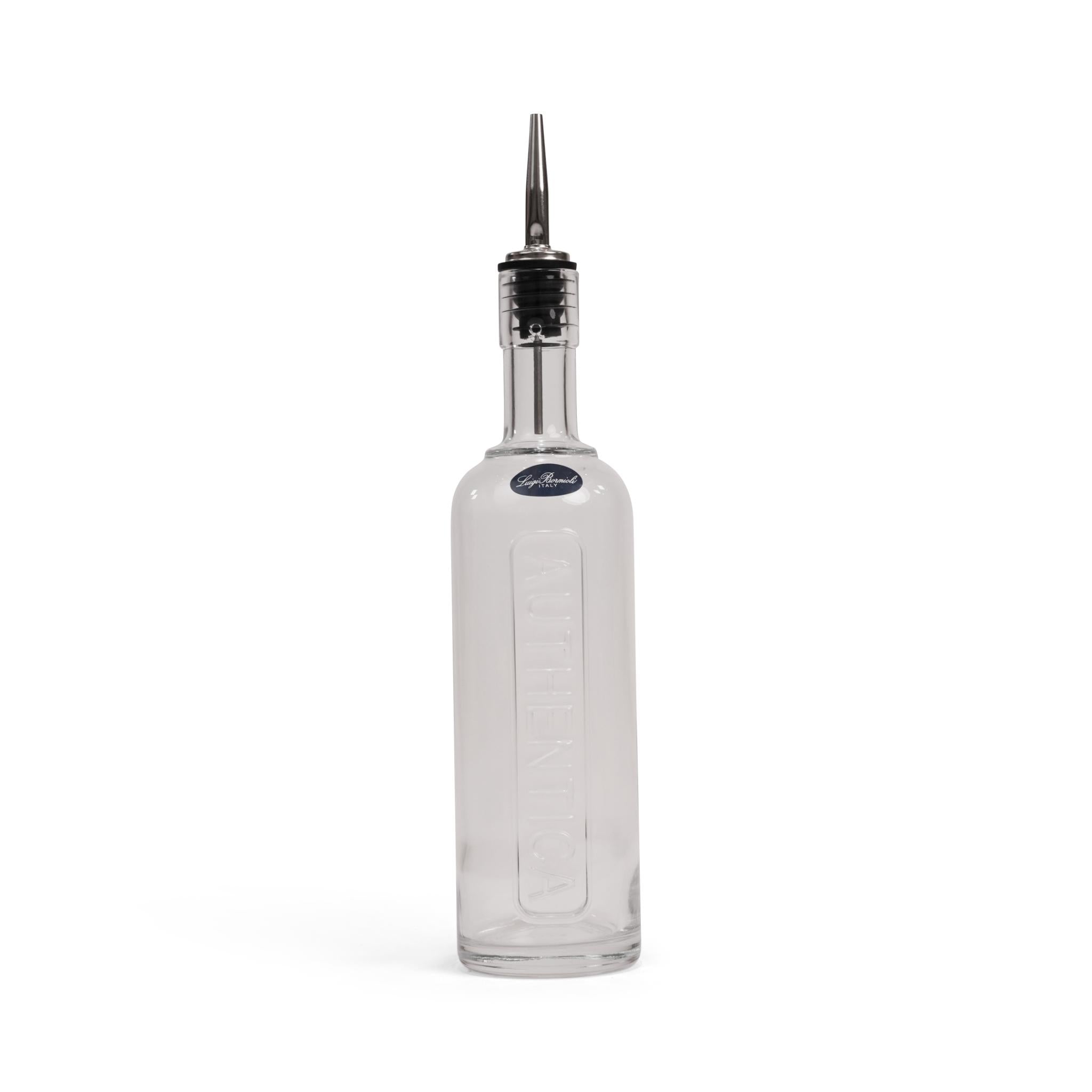 MIXOLOGY - AUTHENTICA BOTTLE WITH SILICONE / STAINLESS STEEL POURER  0.05 L