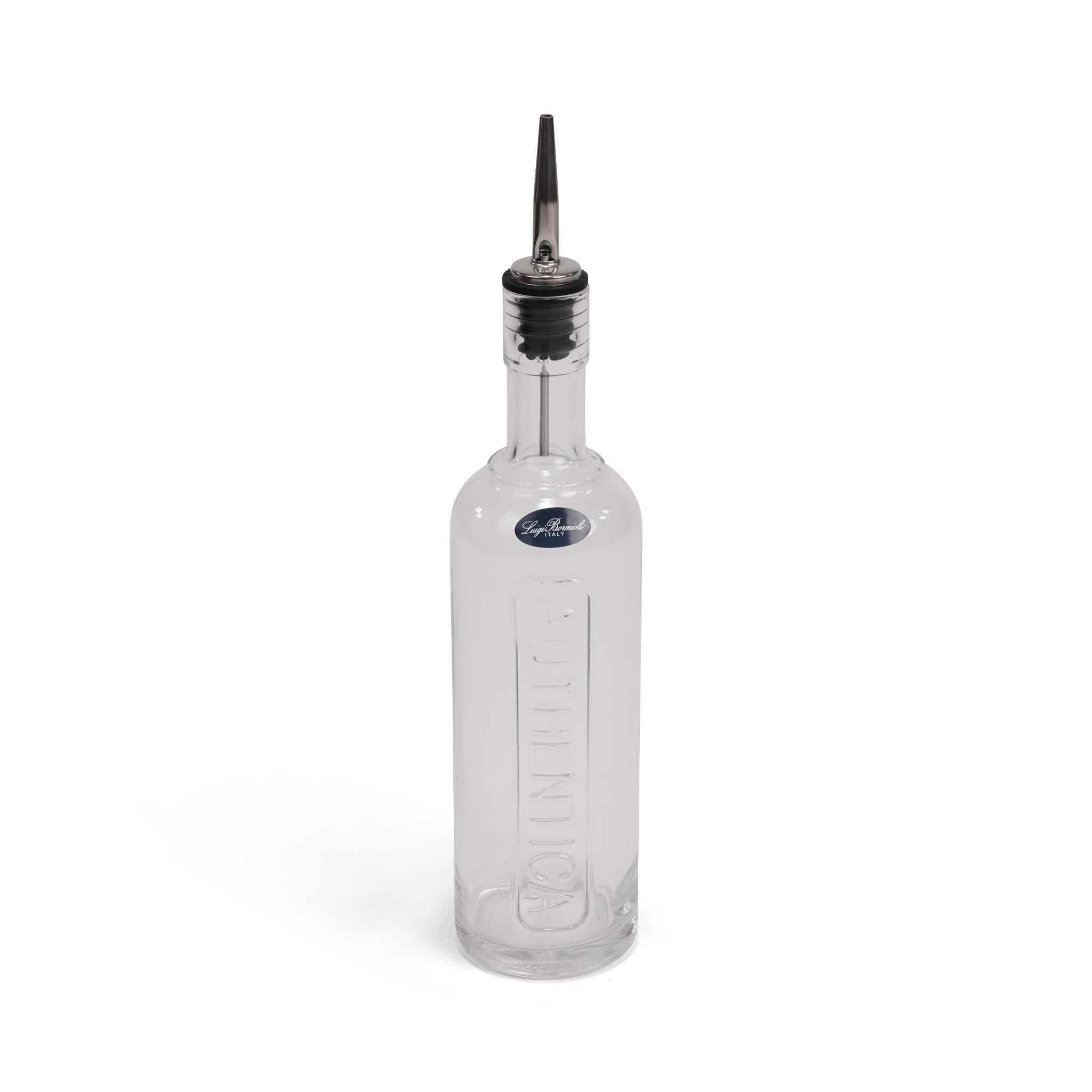 MIXOLOGY - AUTHENTICA BOTTLE WITH SILICONE / STAINLESS STEEL POURER  0.25 L